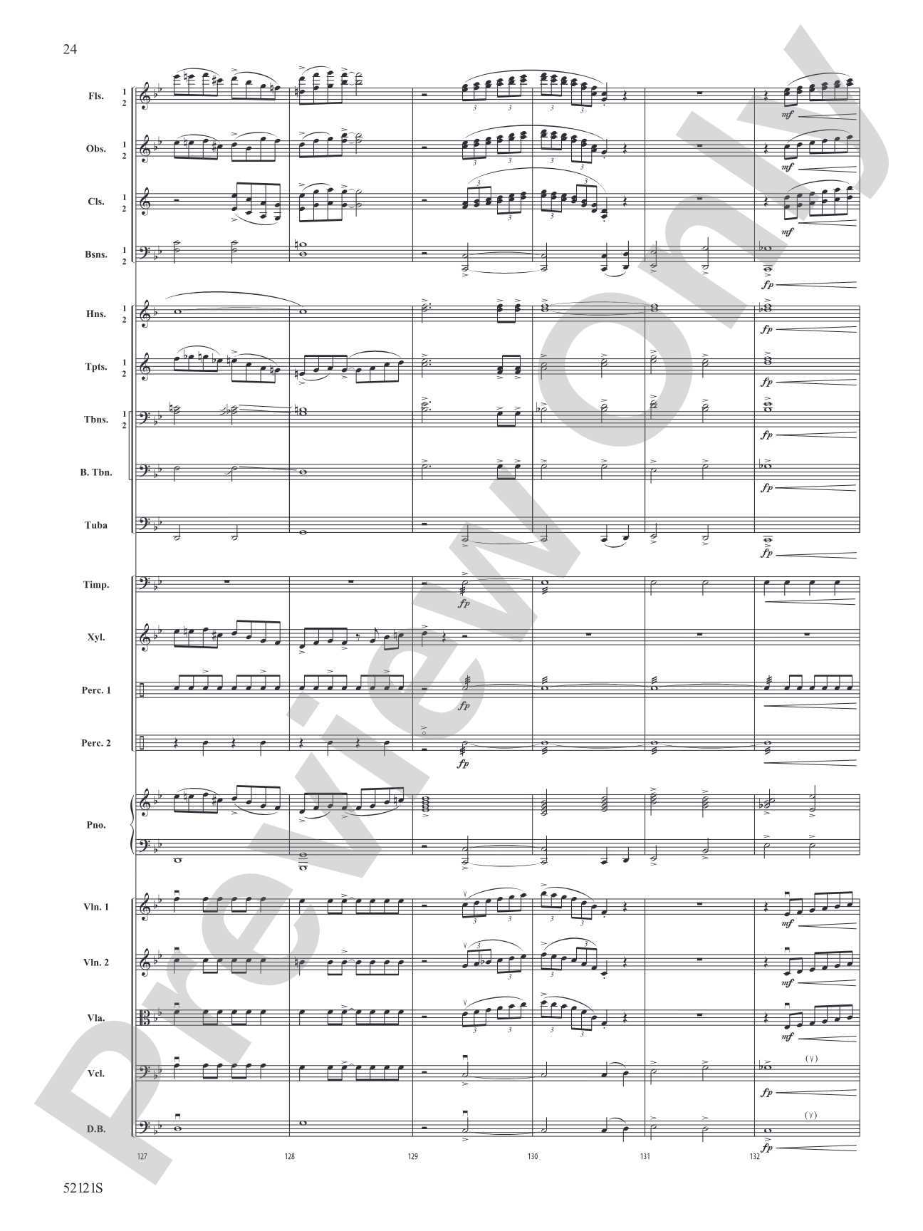 The Mile-Tall River Wall: Full Orchestra Conductor Score & Parts