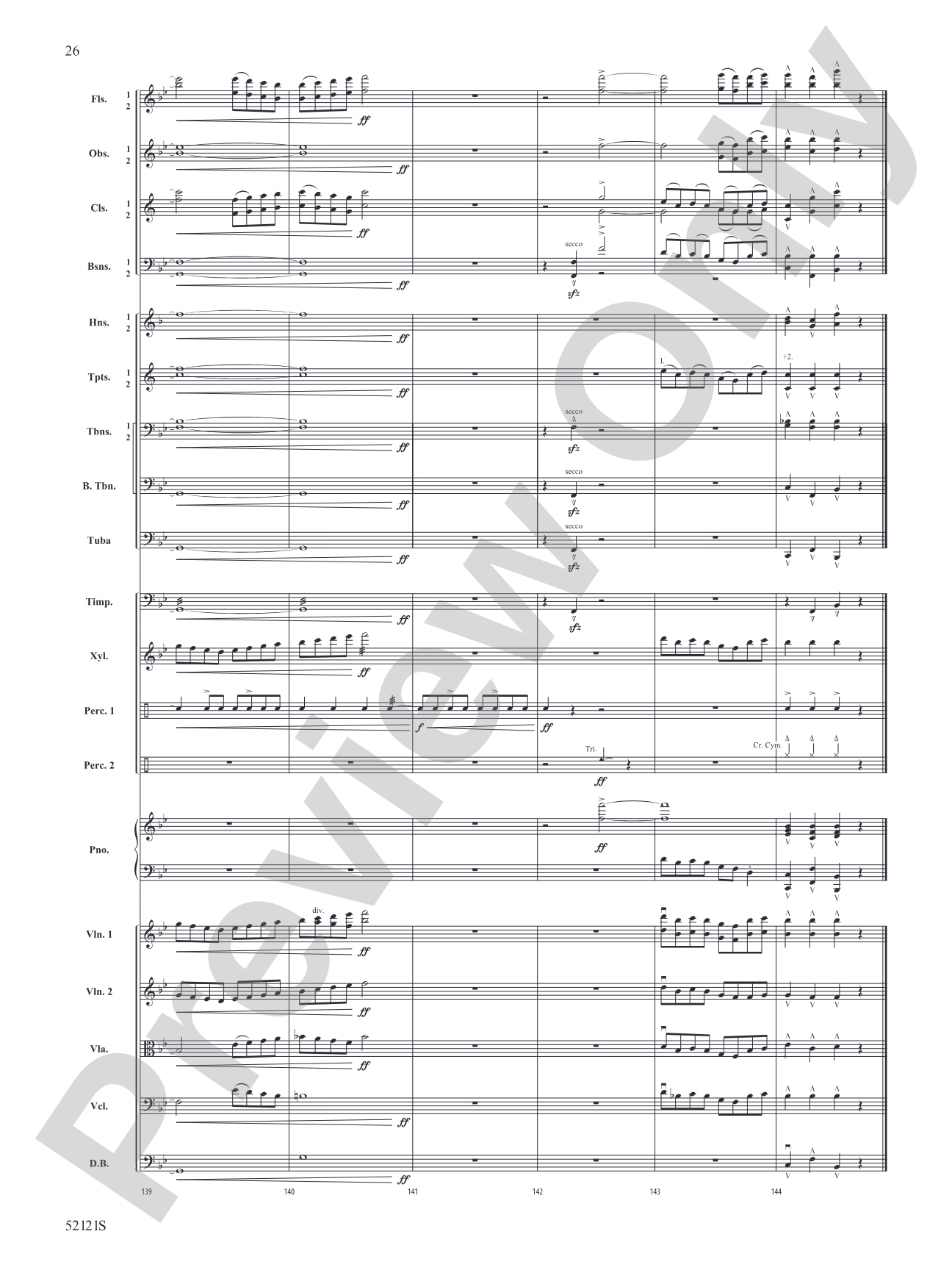 The Mile-Tall River Wall: Full Orchestra Conductor Score & Parts