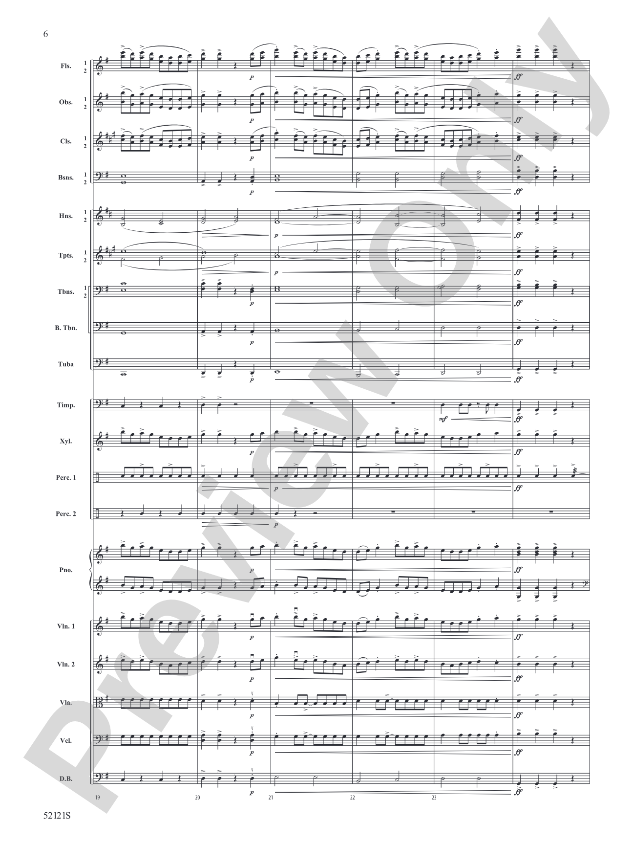 The Mile-Tall River Wall: Full Orchestra Conductor Score & Parts