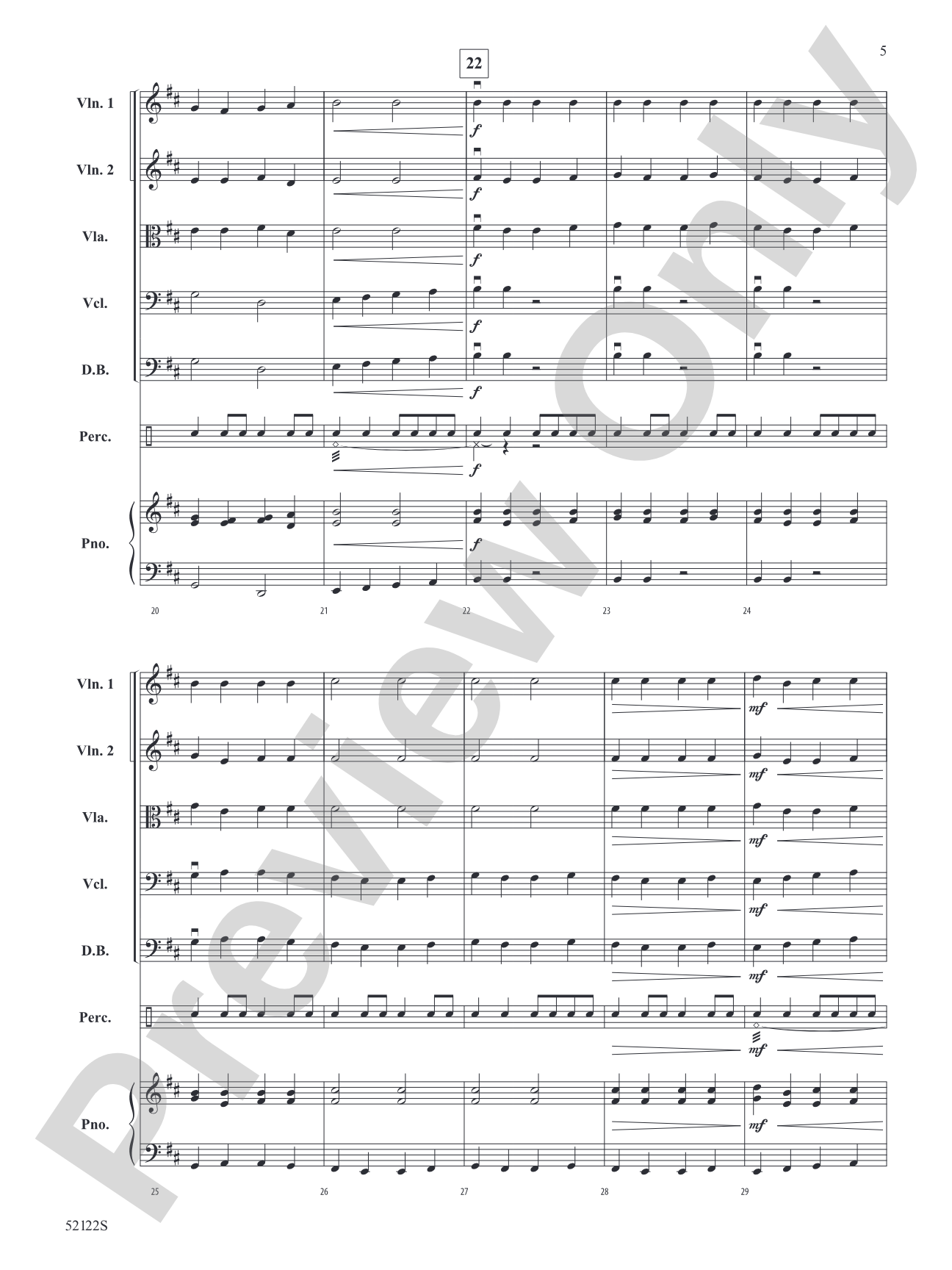 Into the Wildlands: String Orchestra Conductor Score & Parts