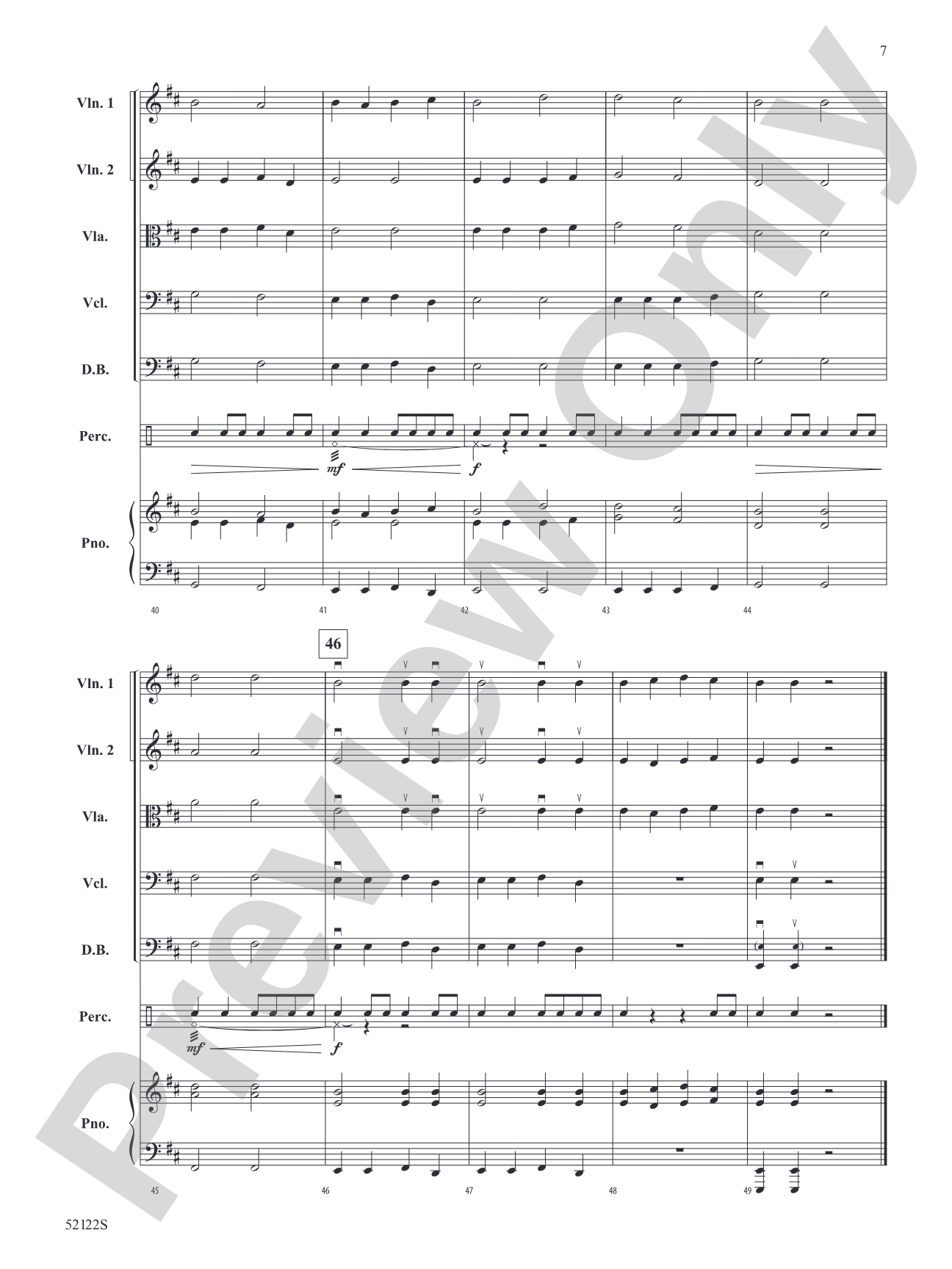 Into the Wildlands: String Orchestra Conductor Score & Parts