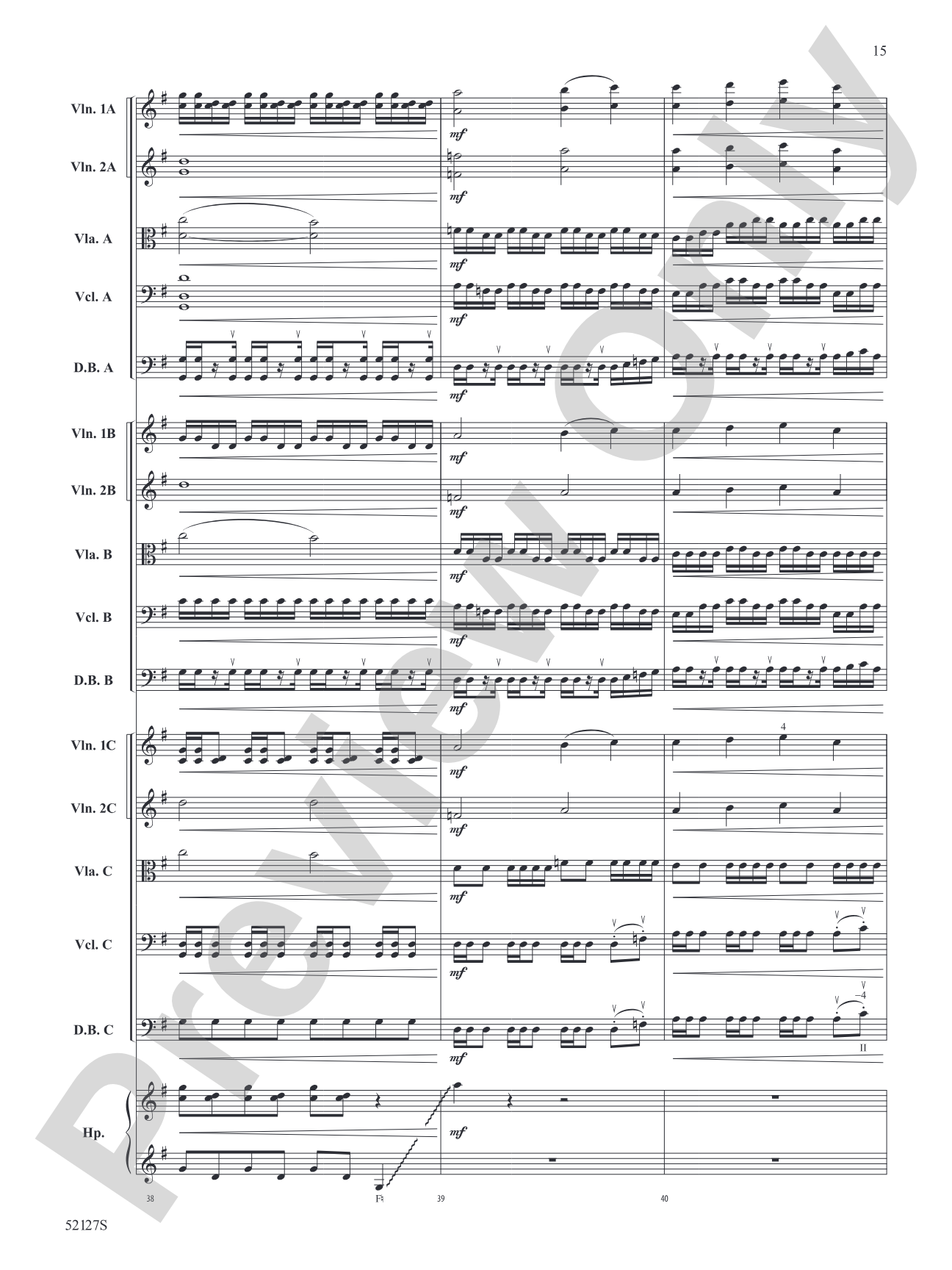 A Hundred Horizons: String Orchestra Conductor Score & Parts