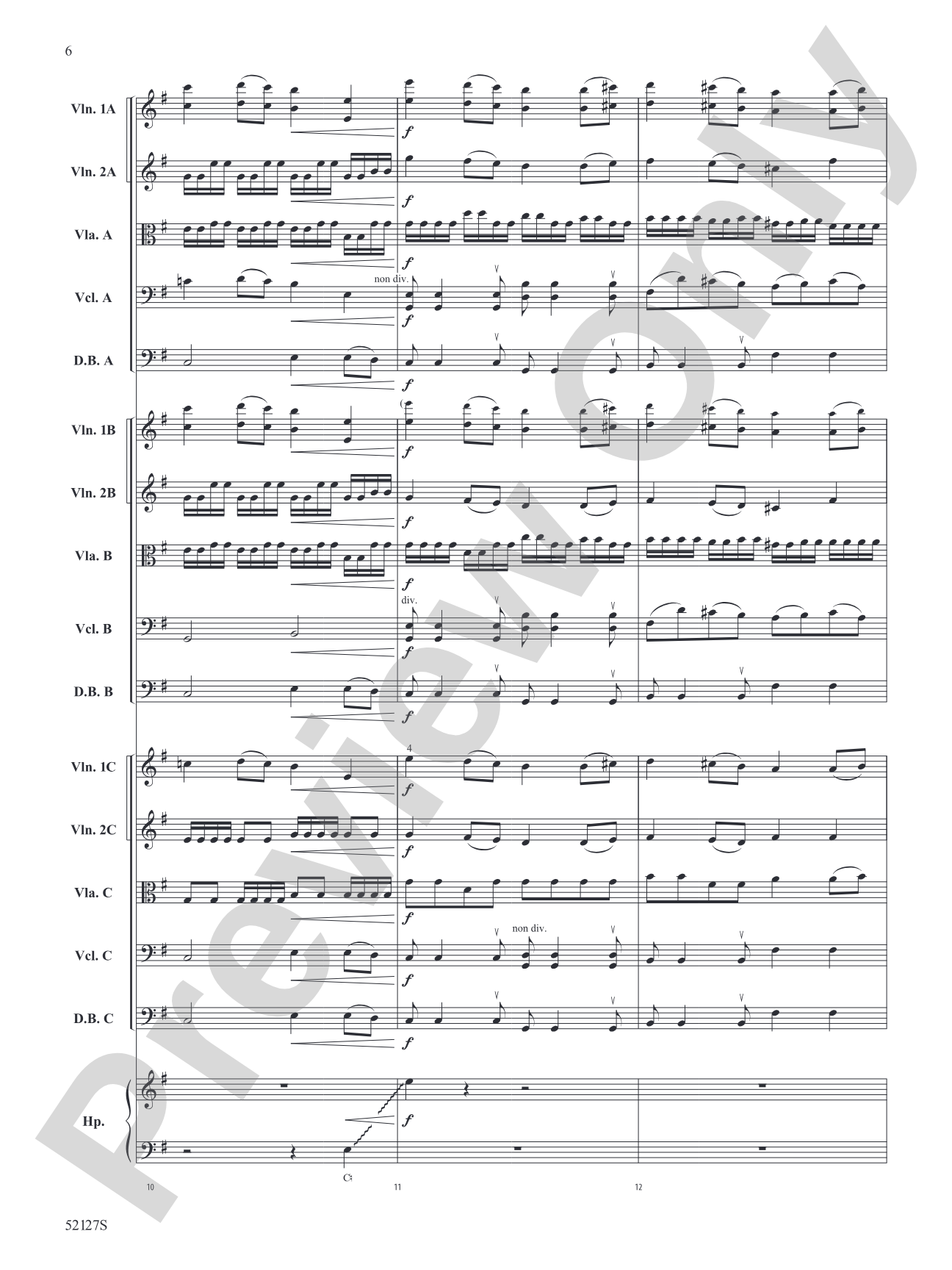 A Hundred Horizons: String Orchestra Conductor Score & Parts