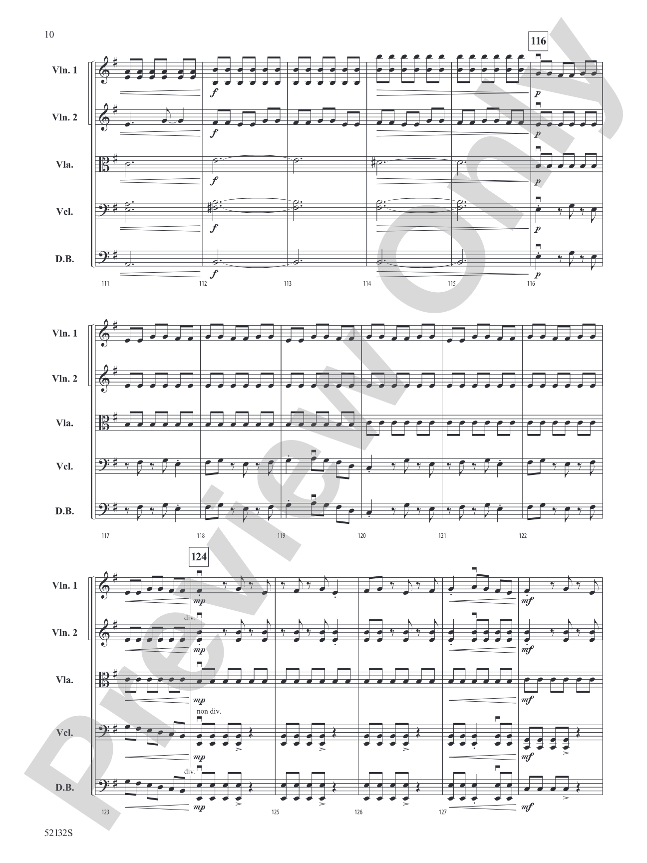 Relentless: String Orchestra Conductor Score & Parts