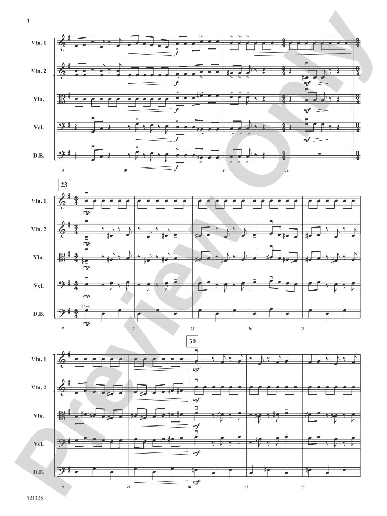 Relentless: String Orchestra Conductor Score & Parts