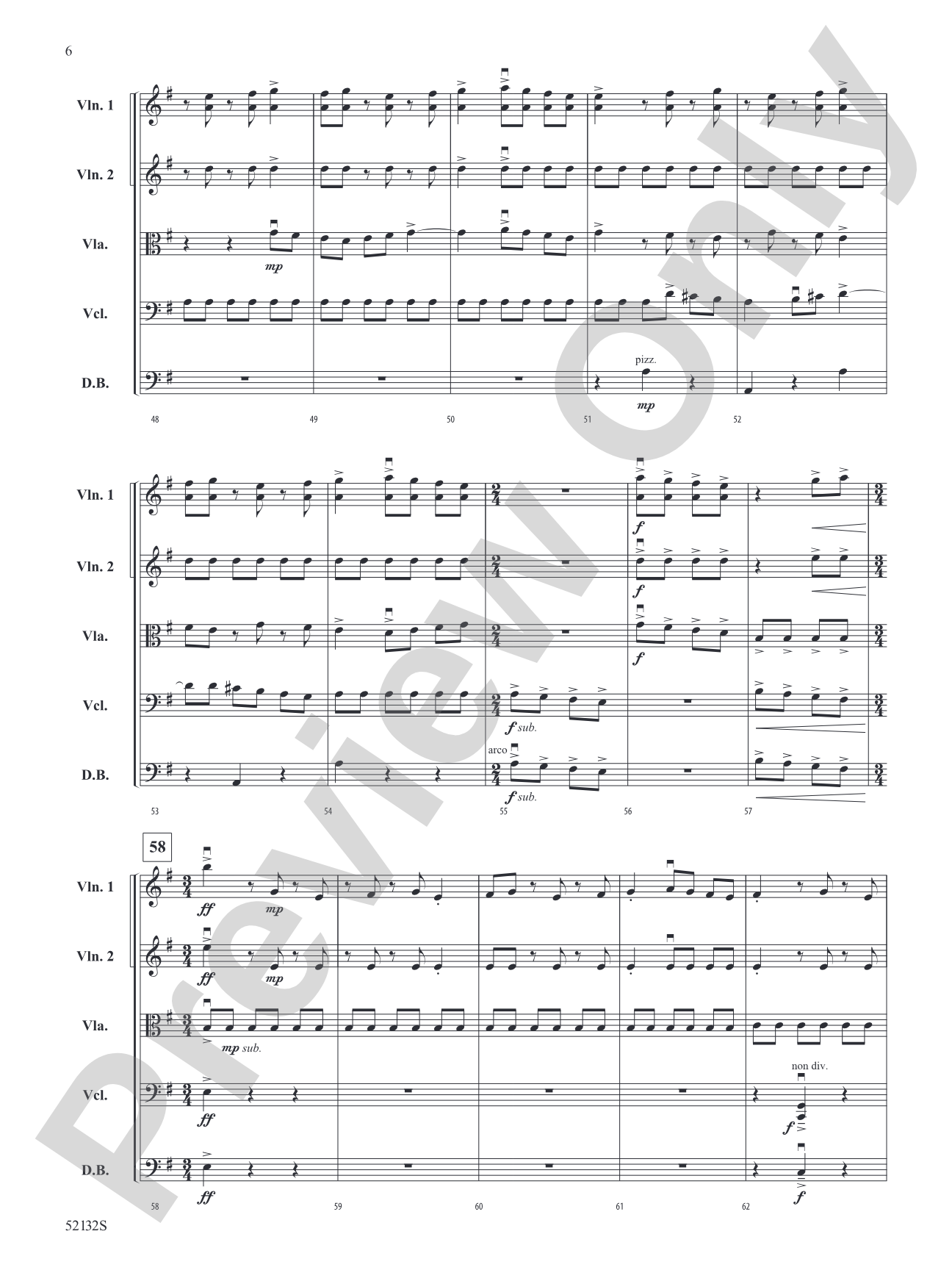 Relentless: String Orchestra Conductor Score & Parts
