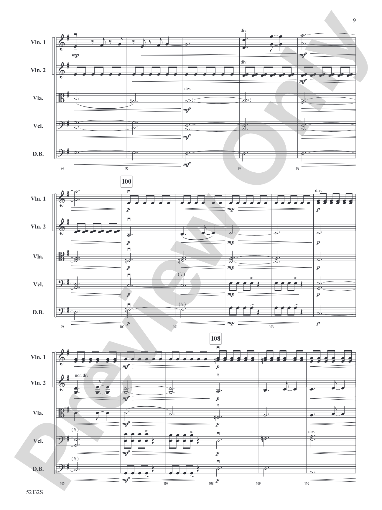 Relentless: String Orchestra Conductor Score & Parts