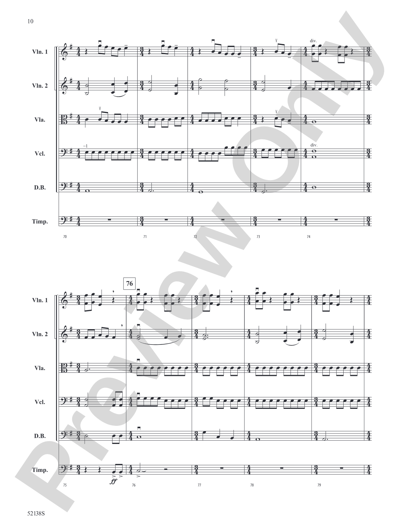 Critical Mission: String Orchestra Conductor Score & Parts