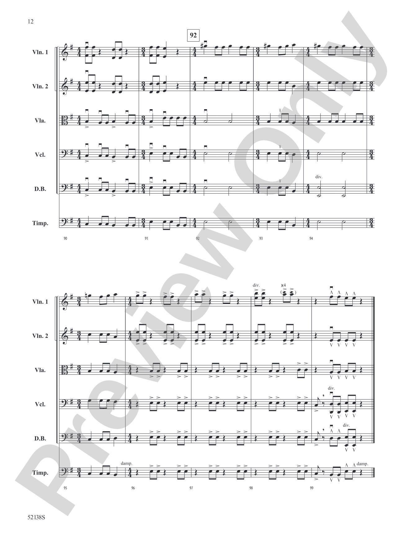 Critical Mission: String Orchestra Conductor Score & Parts
