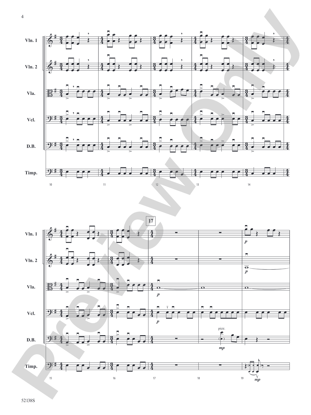 Critical Mission: String Orchestra Conductor Score & Parts