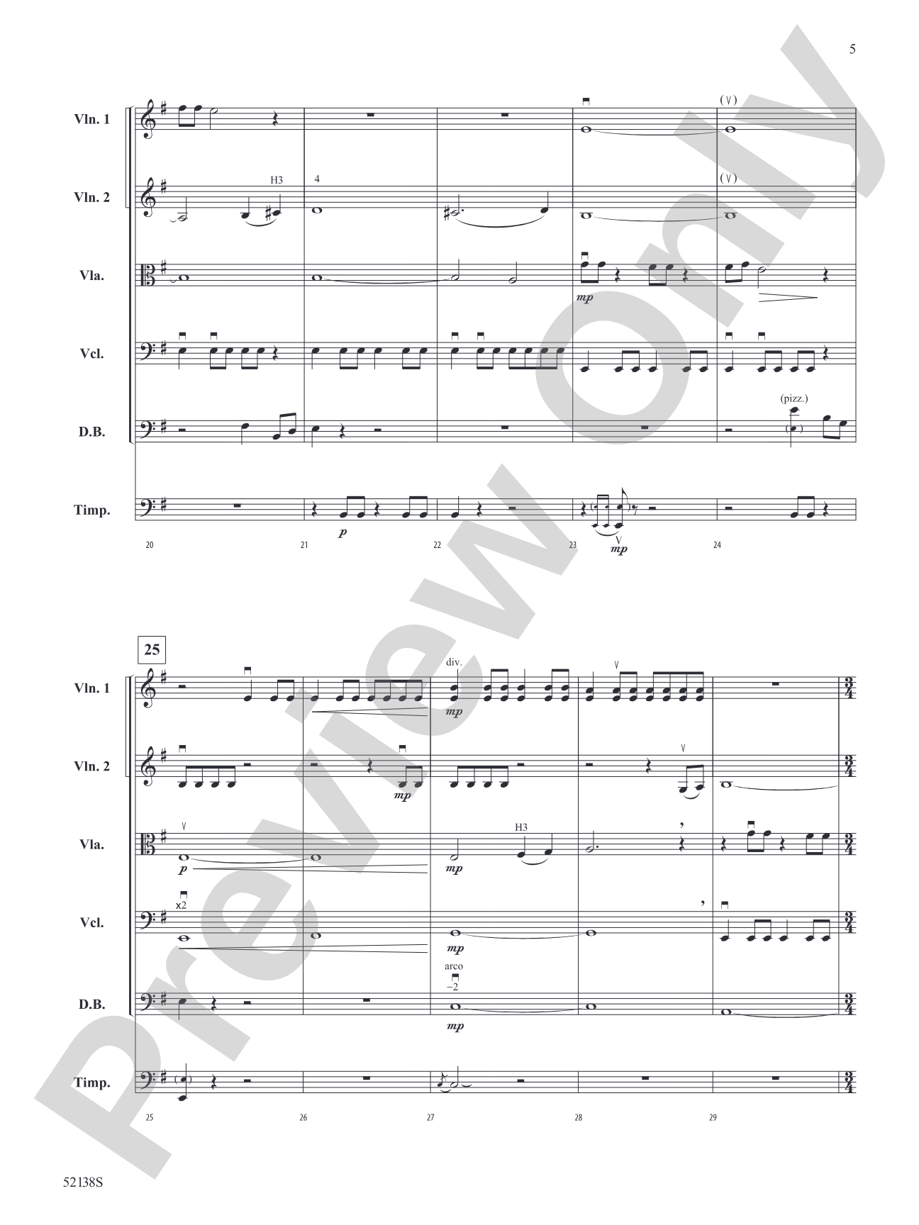 Critical Mission: String Orchestra Conductor Score & Parts