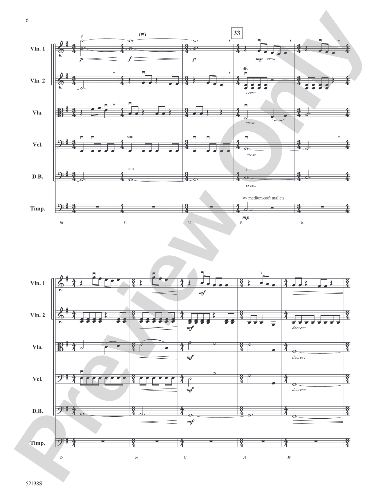 Critical Mission: String Orchestra Conductor Score & Parts