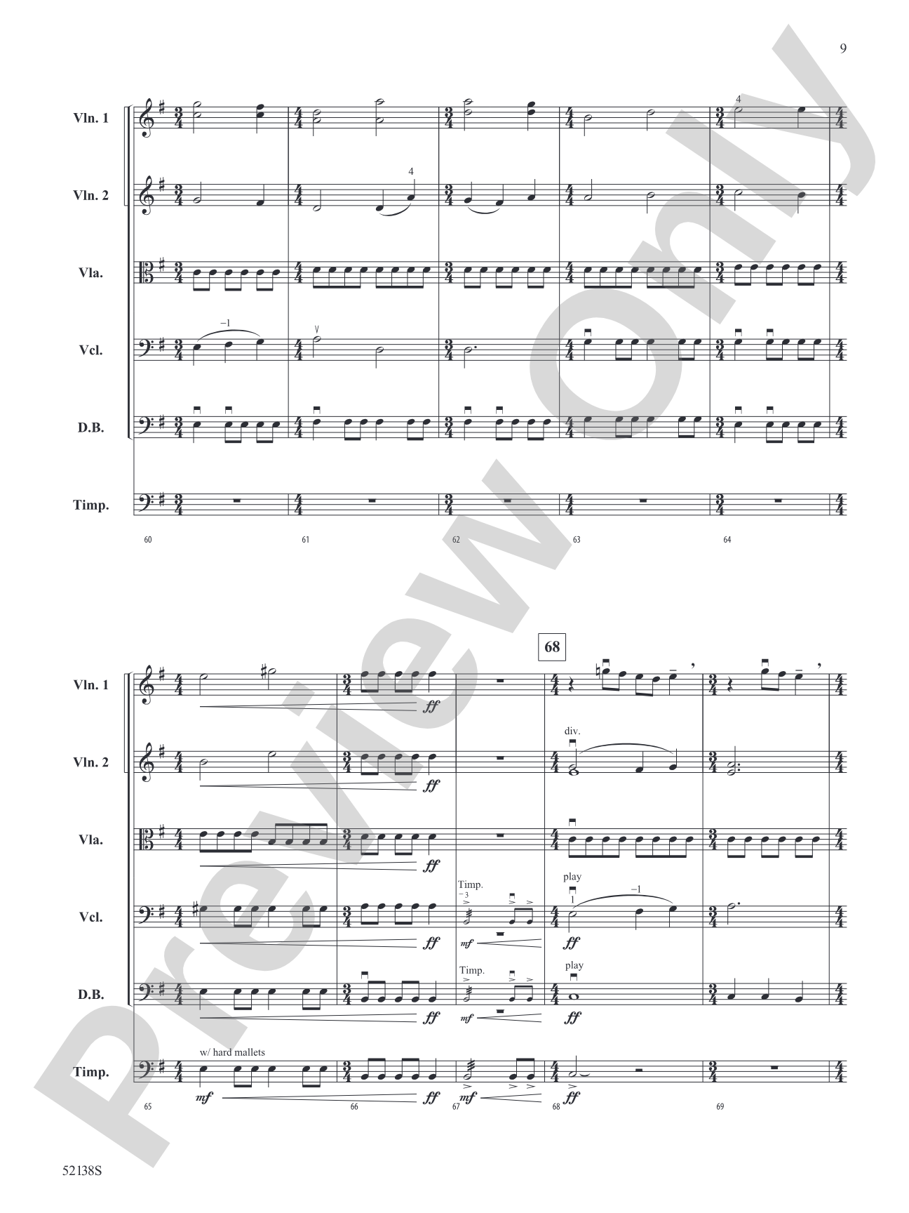 Critical Mission: String Orchestra Conductor Score & Parts
