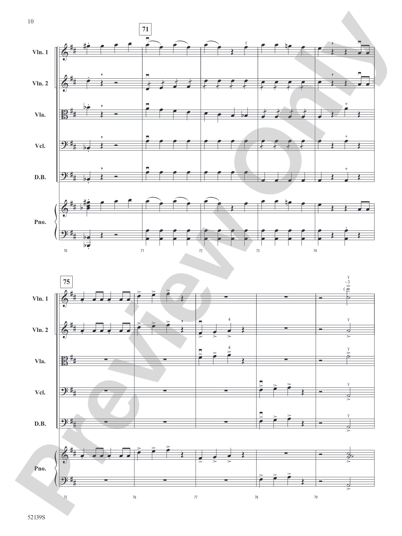 William Noel Overture: String Orchestra Conductor Score & Parts
