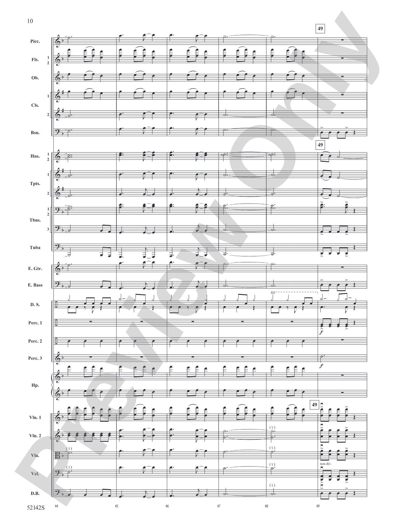 Metal Bell Carol: Full Orchestra Conductor Score & Parts