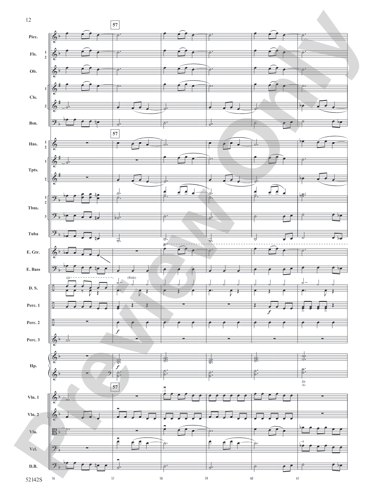 Metal Bell Carol: Full Orchestra Conductor Score & Parts