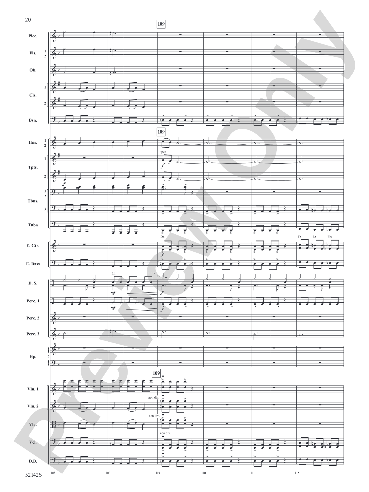 Metal Bell Carol: Full Orchestra Conductor Score & Parts