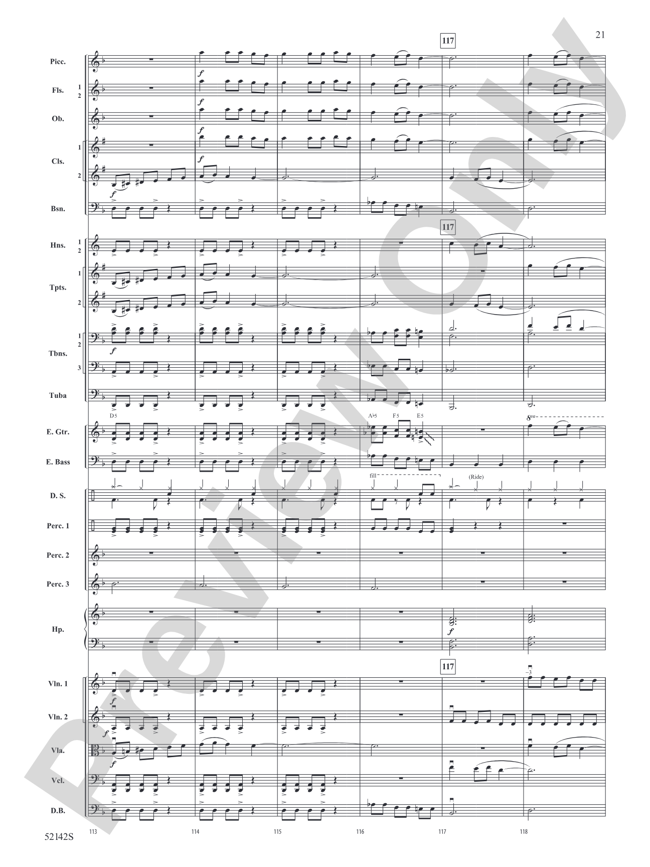 Metal Bell Carol: Full Orchestra Conductor Score & Parts