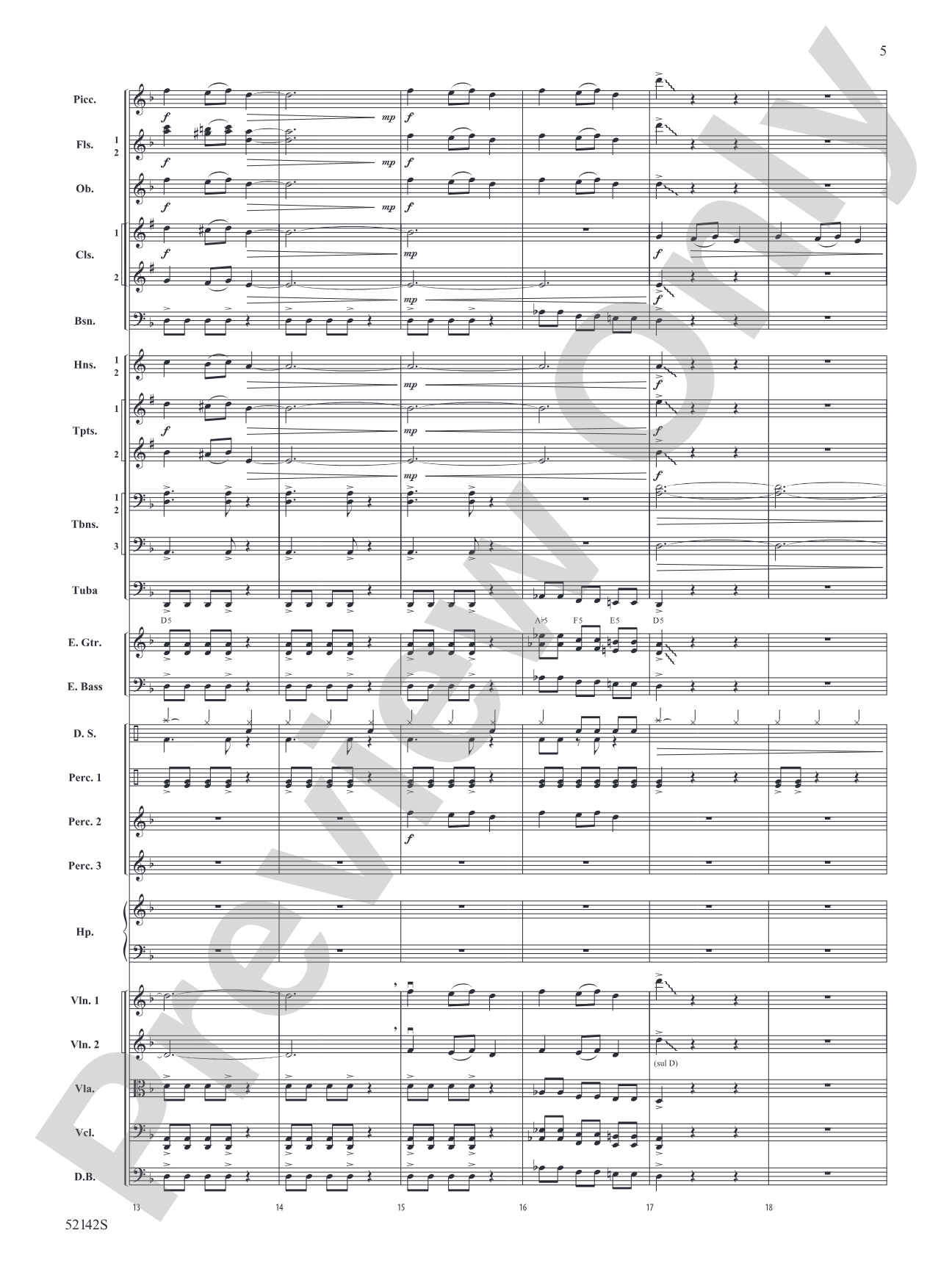 Metal Bell Carol: Full Orchestra Conductor Score & Parts