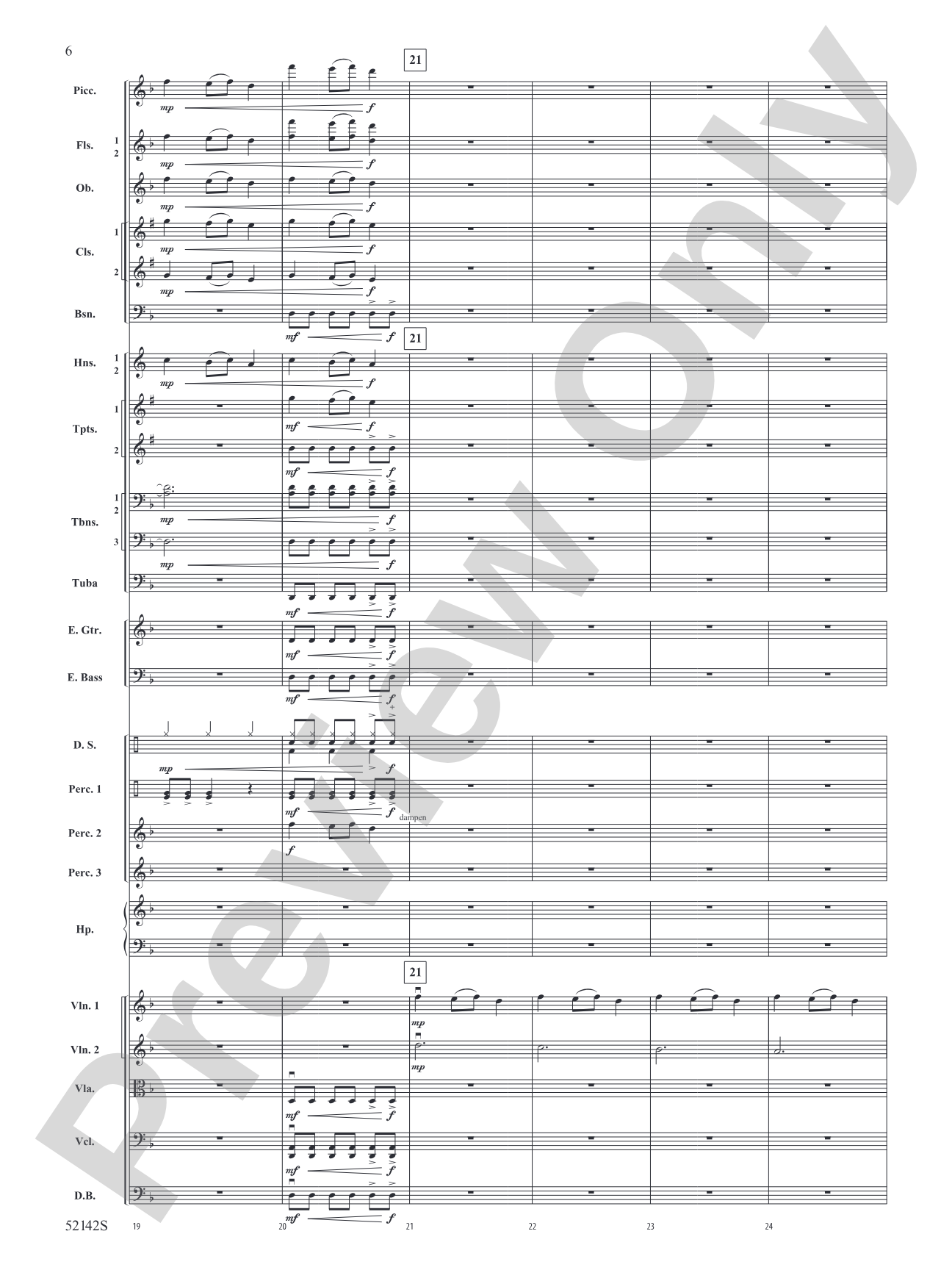 Metal Bell Carol: Full Orchestra Conductor Score & Parts