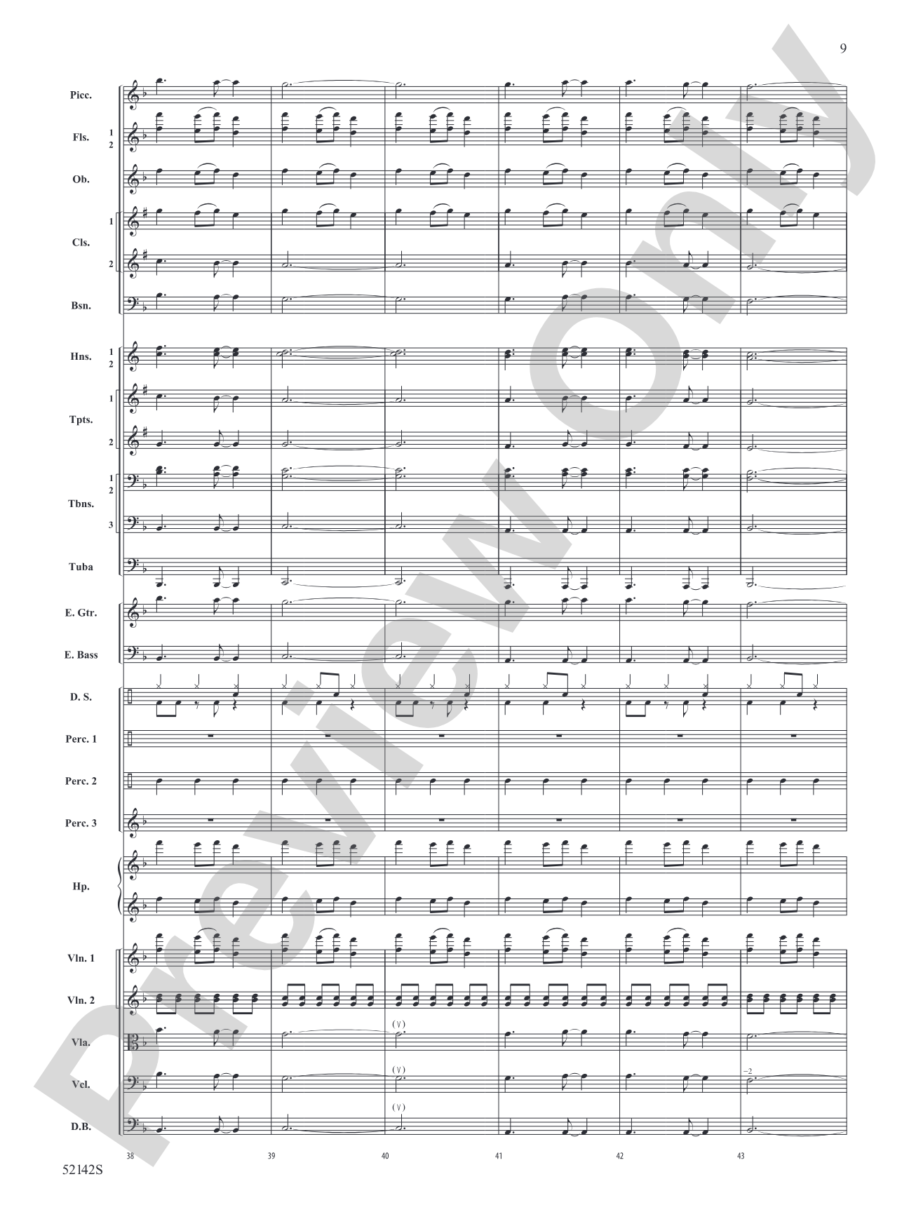 Metal Bell Carol: Full Orchestra Conductor Score & Parts