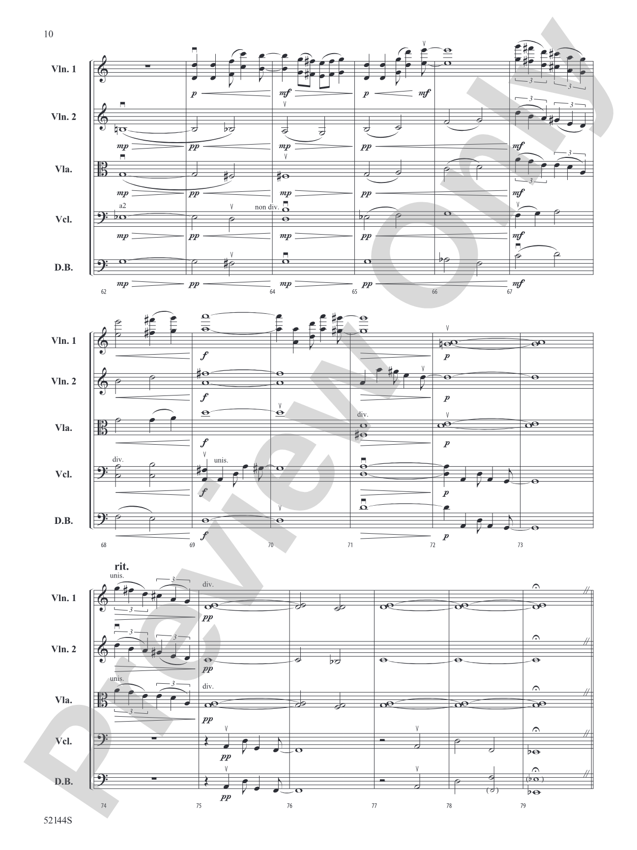 Prairie Fire!: String Orchestra Conductor Score & Parts