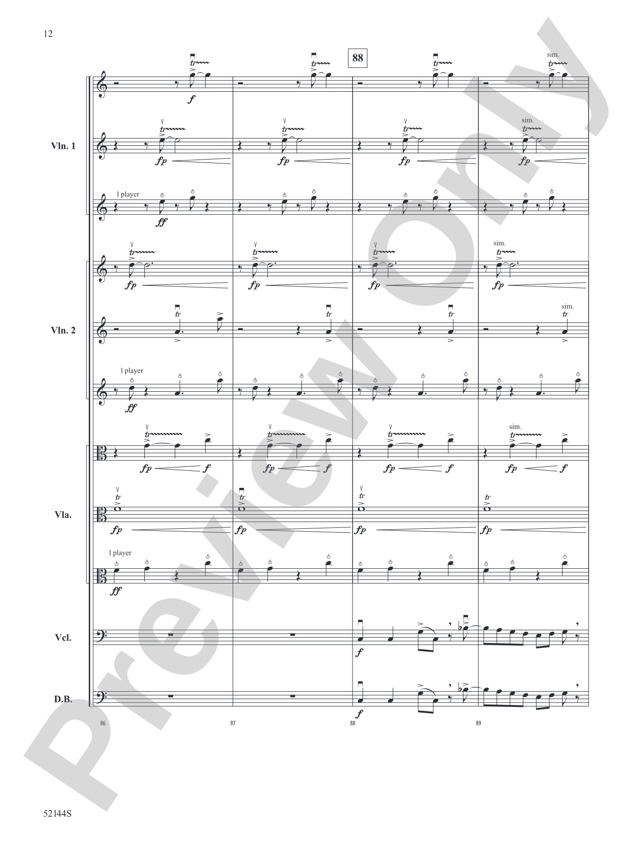 Prairie Fire!: String Orchestra Conductor Score & Parts