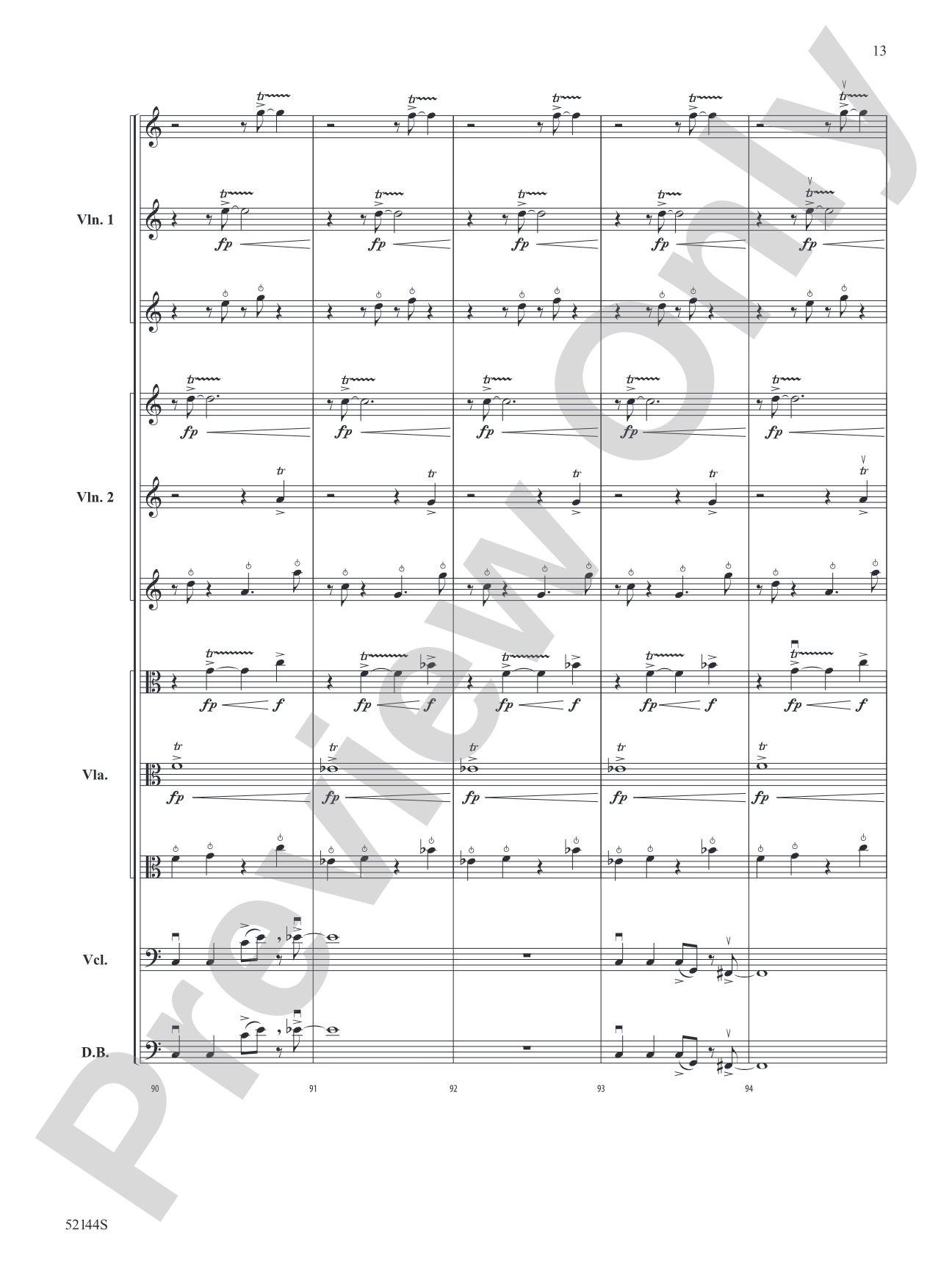 Prairie Fire!: String Orchestra Conductor Score & Parts