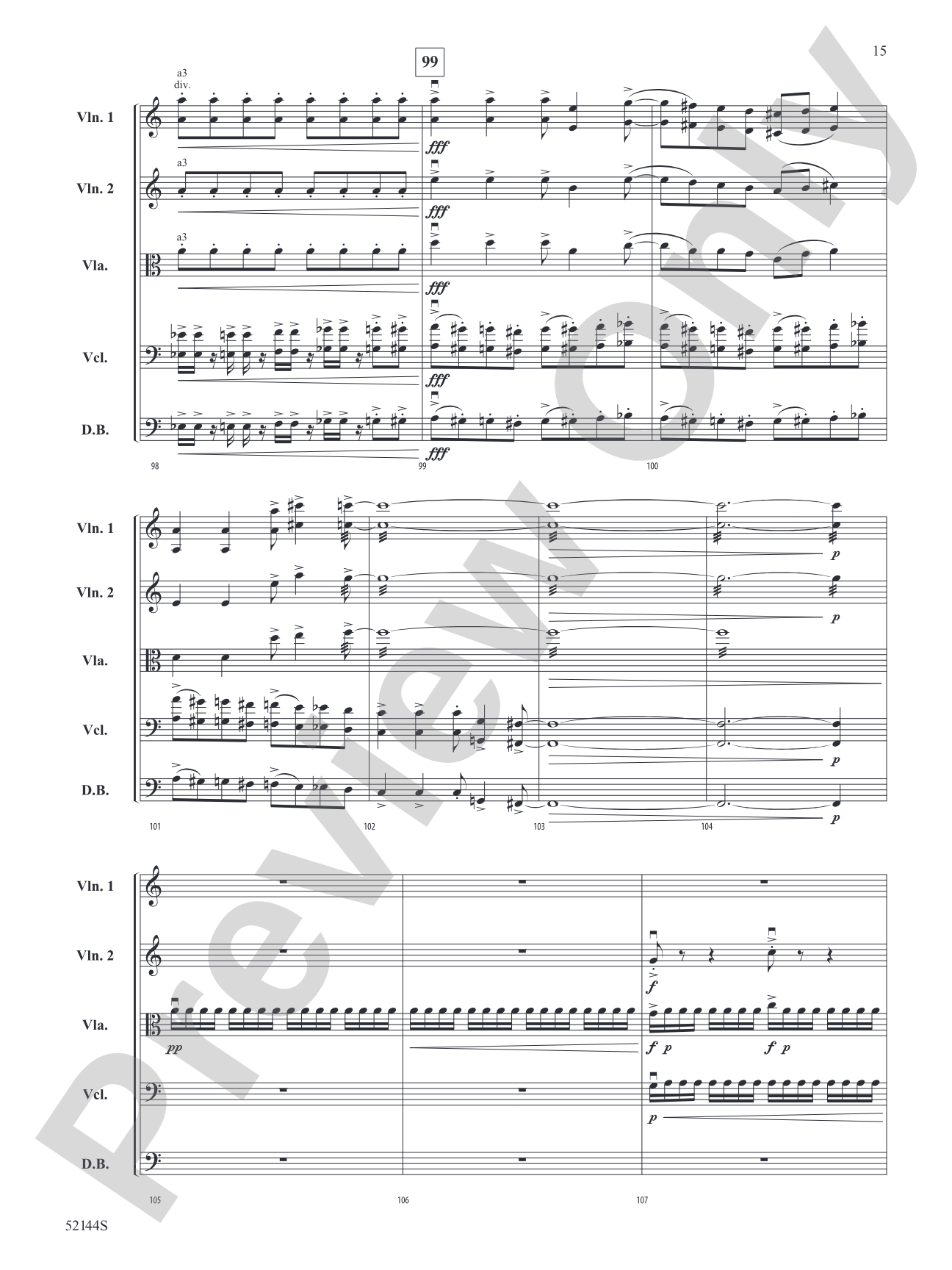 Prairie Fire!: String Orchestra Conductor Score & Parts