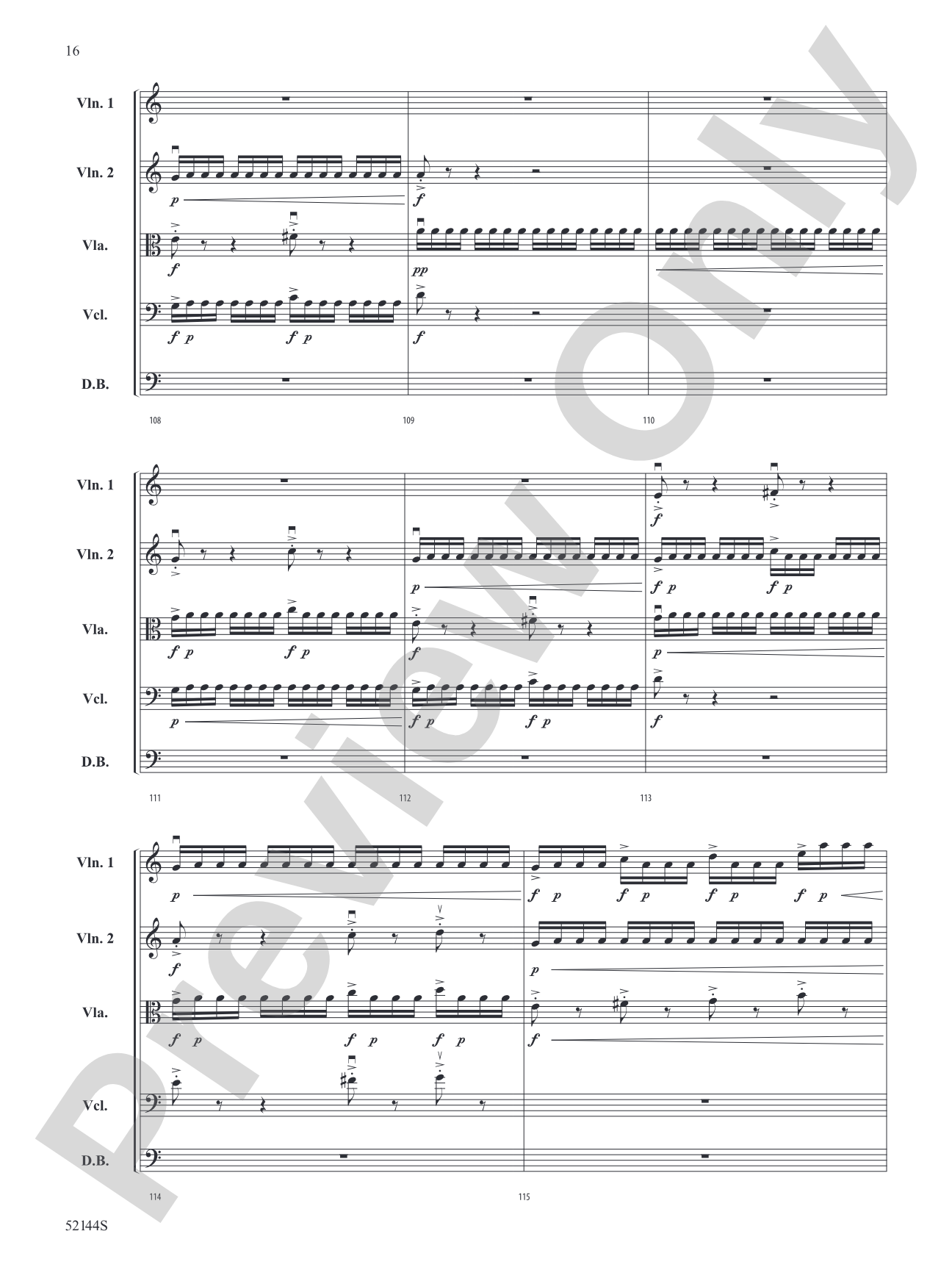 Prairie Fire!: String Orchestra Conductor Score & Parts
