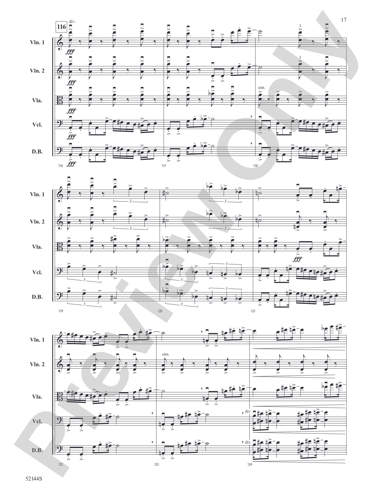 Prairie Fire!: String Orchestra Conductor Score & Parts