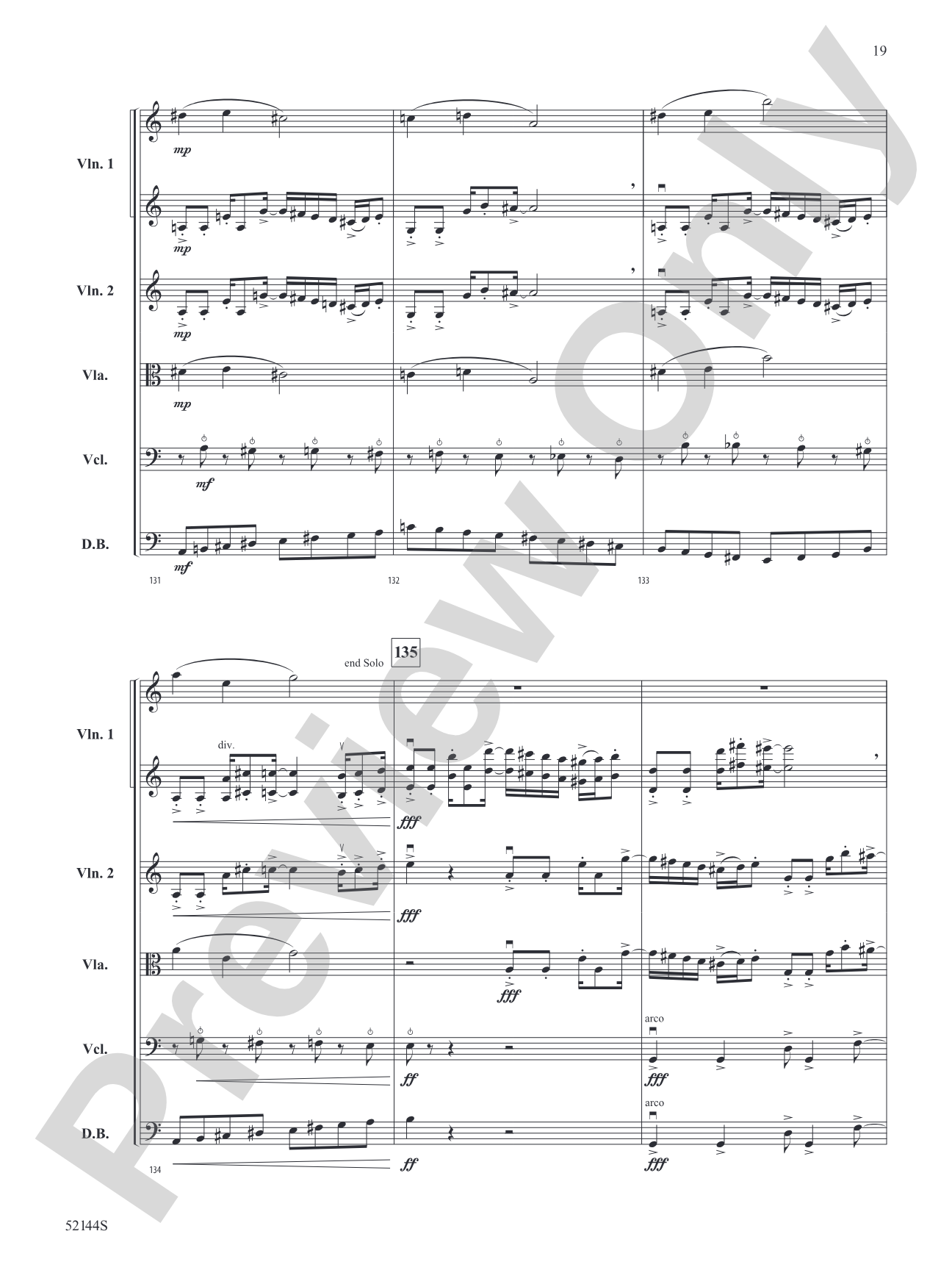 Prairie Fire!: String Orchestra Conductor Score & Parts