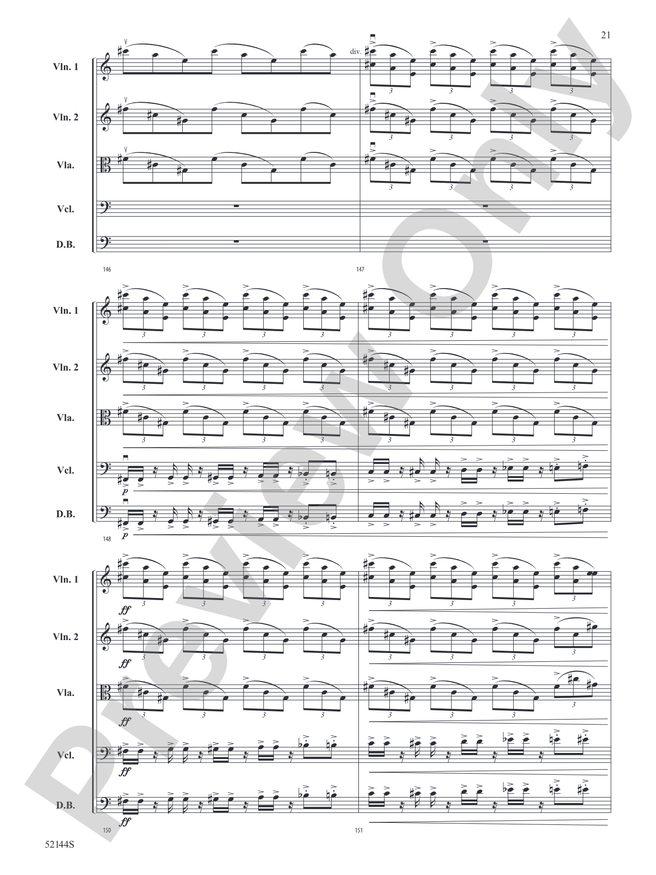 Prairie Fire!: String Orchestra Conductor Score & Parts