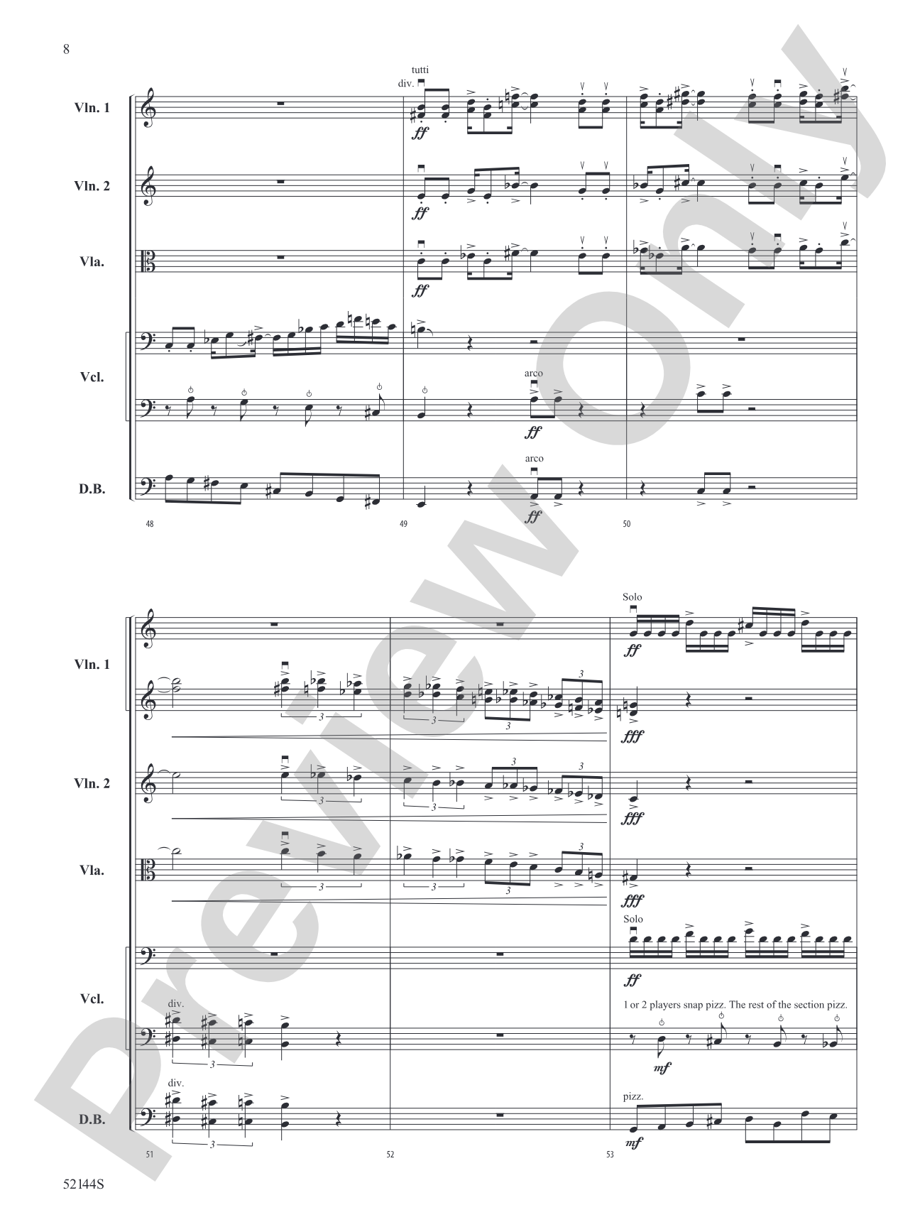 Prairie Fire!: String Orchestra Conductor Score & Parts
