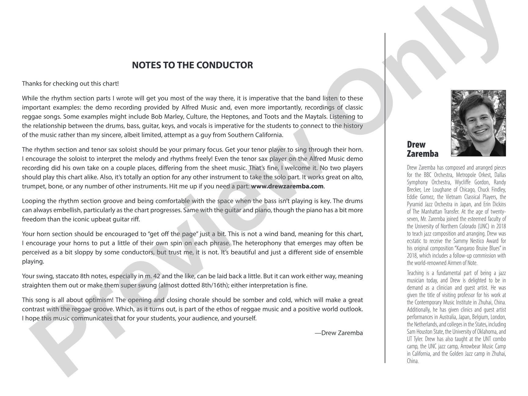 Gonna Be Aight: Jazz Ensemble Conductor Score & Parts