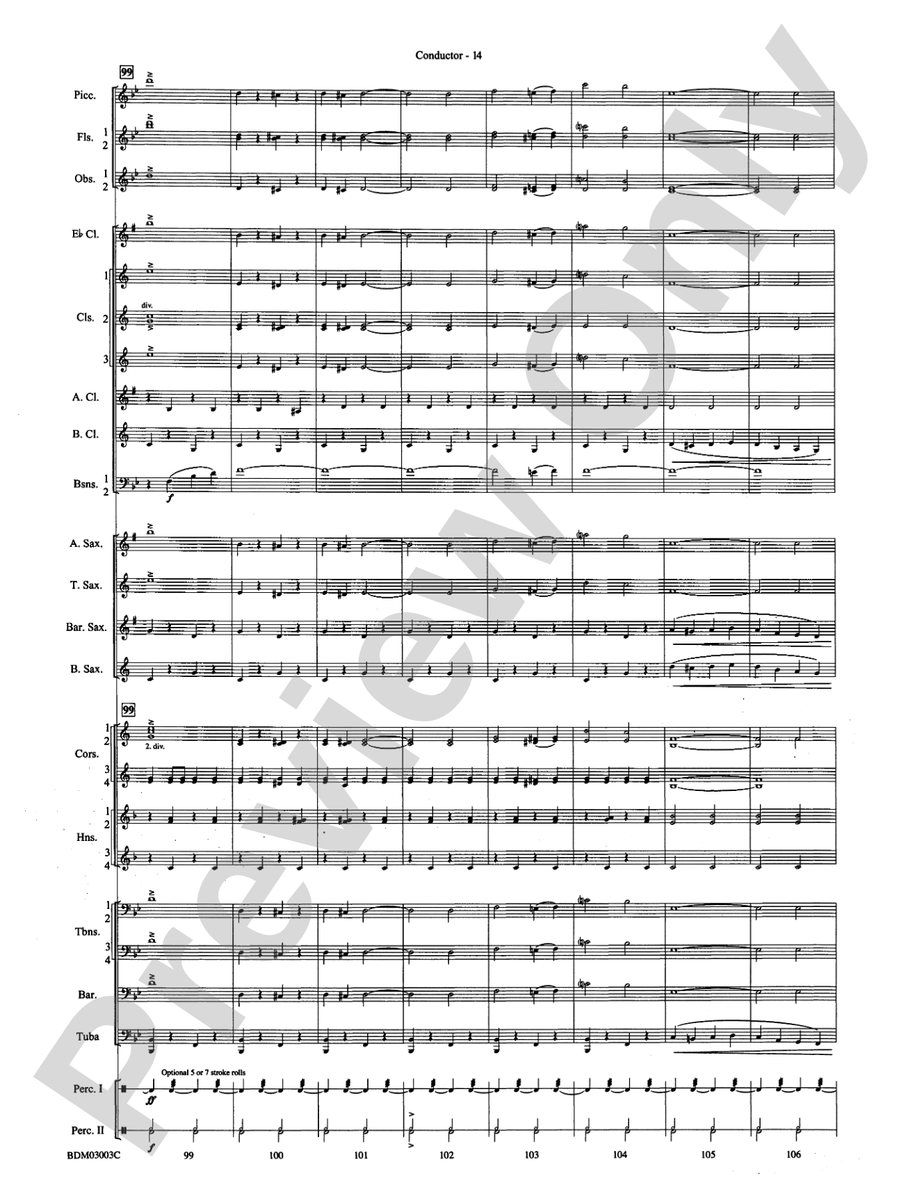The Pride of the Wolverines: Concert Band Conductor Score & Parts