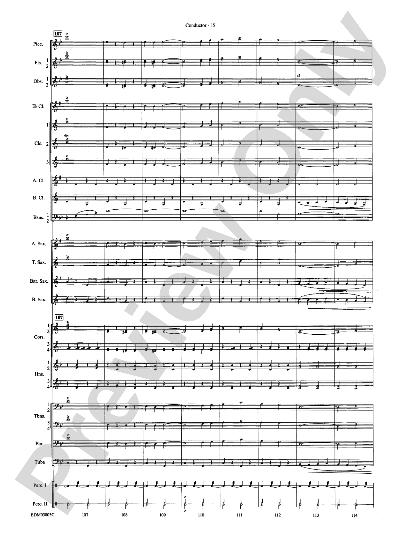 The Pride of the Wolverines: Concert Band Conductor Score & Parts