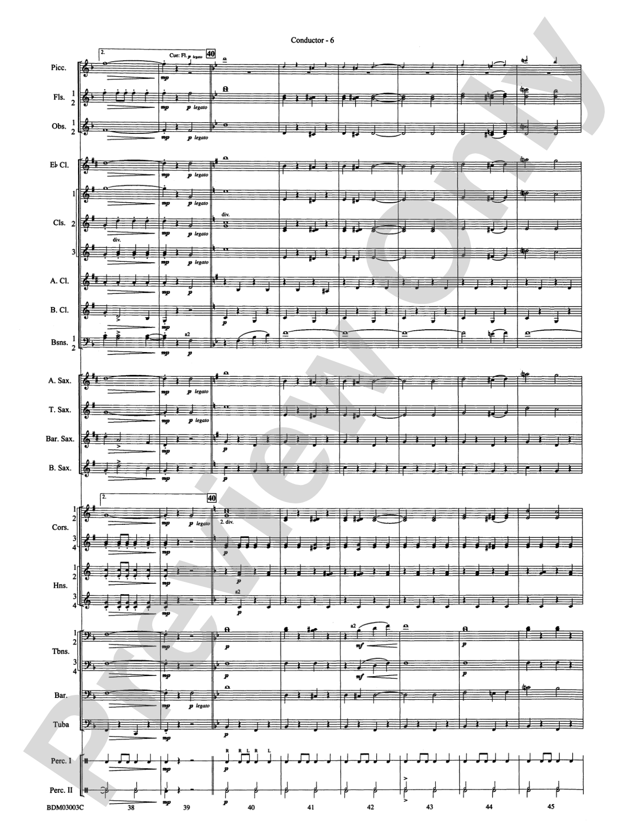 The Pride of the Wolverines: Concert Band Conductor Score & Parts