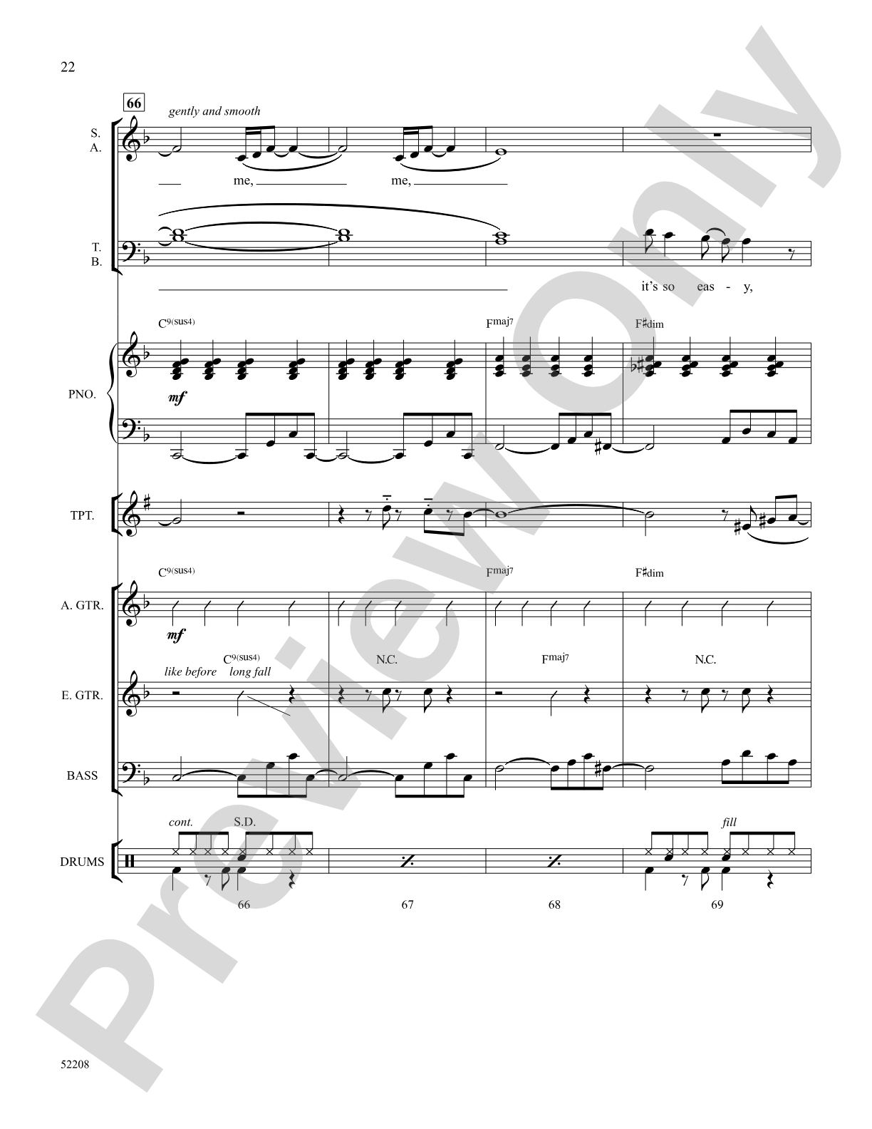 So Easy: Choral SoundPax Digital Download