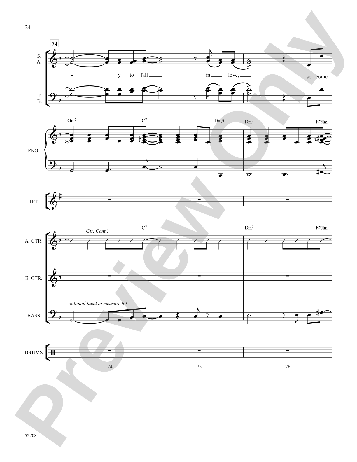 So Easy: Choral SoundPax Digital Download
