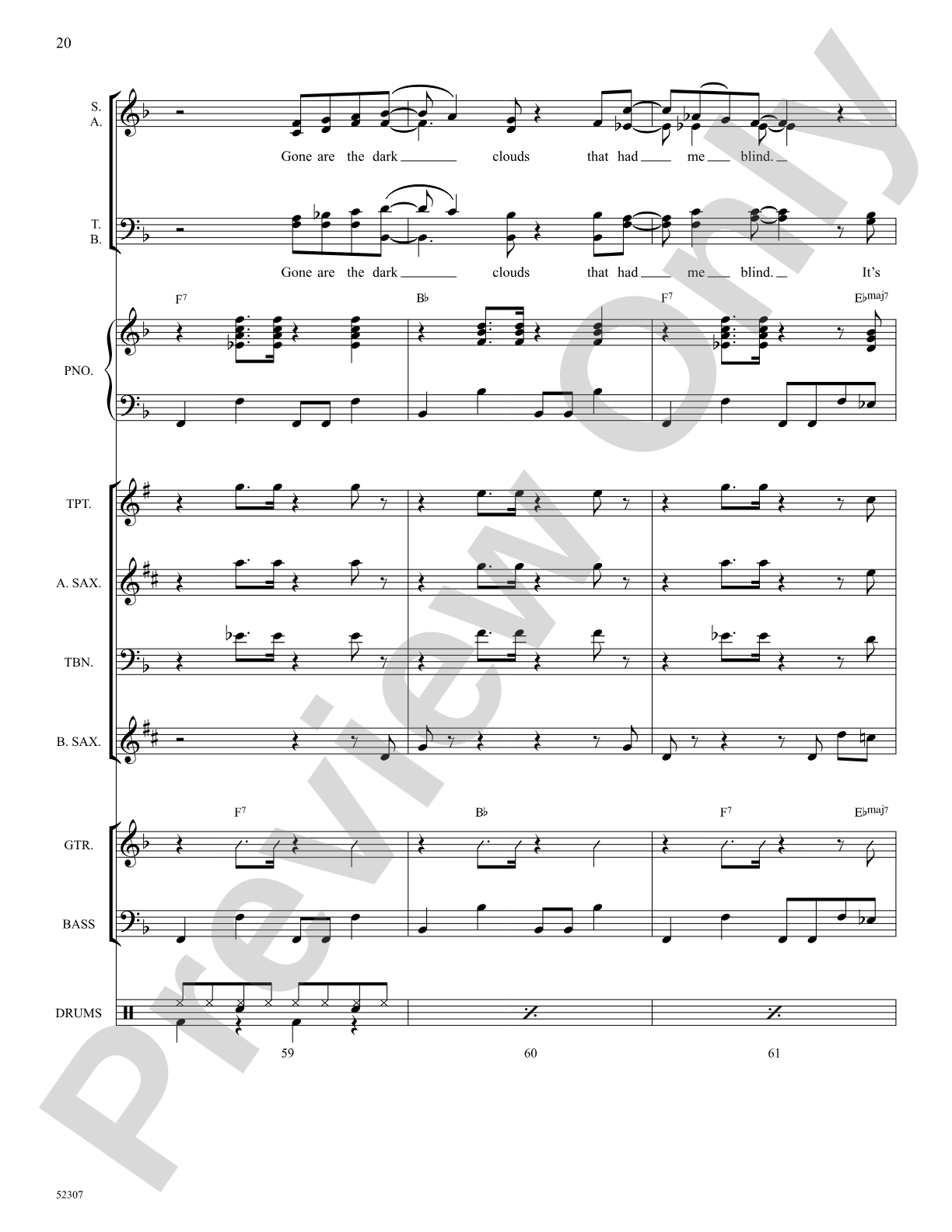 I Can See Clearly Now: Choral SoundPax Digital Download