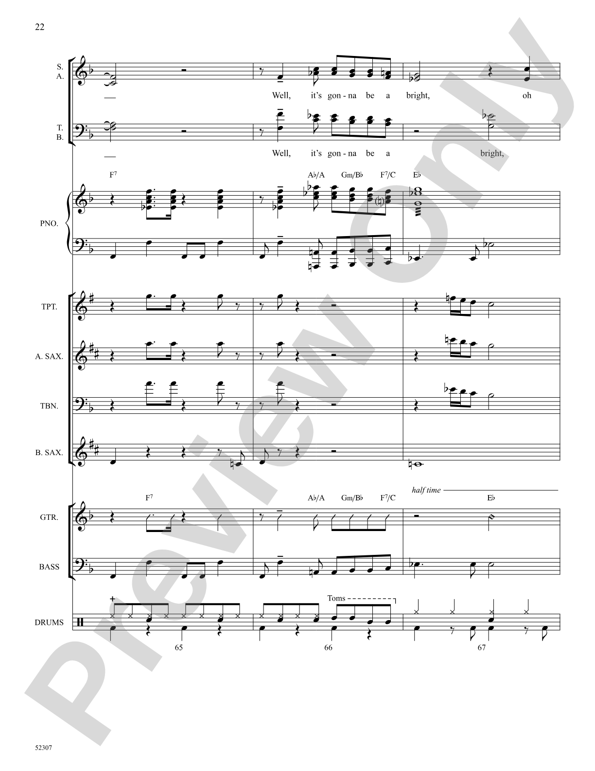 I Can See Clearly Now: Choral SoundPax Digital Download