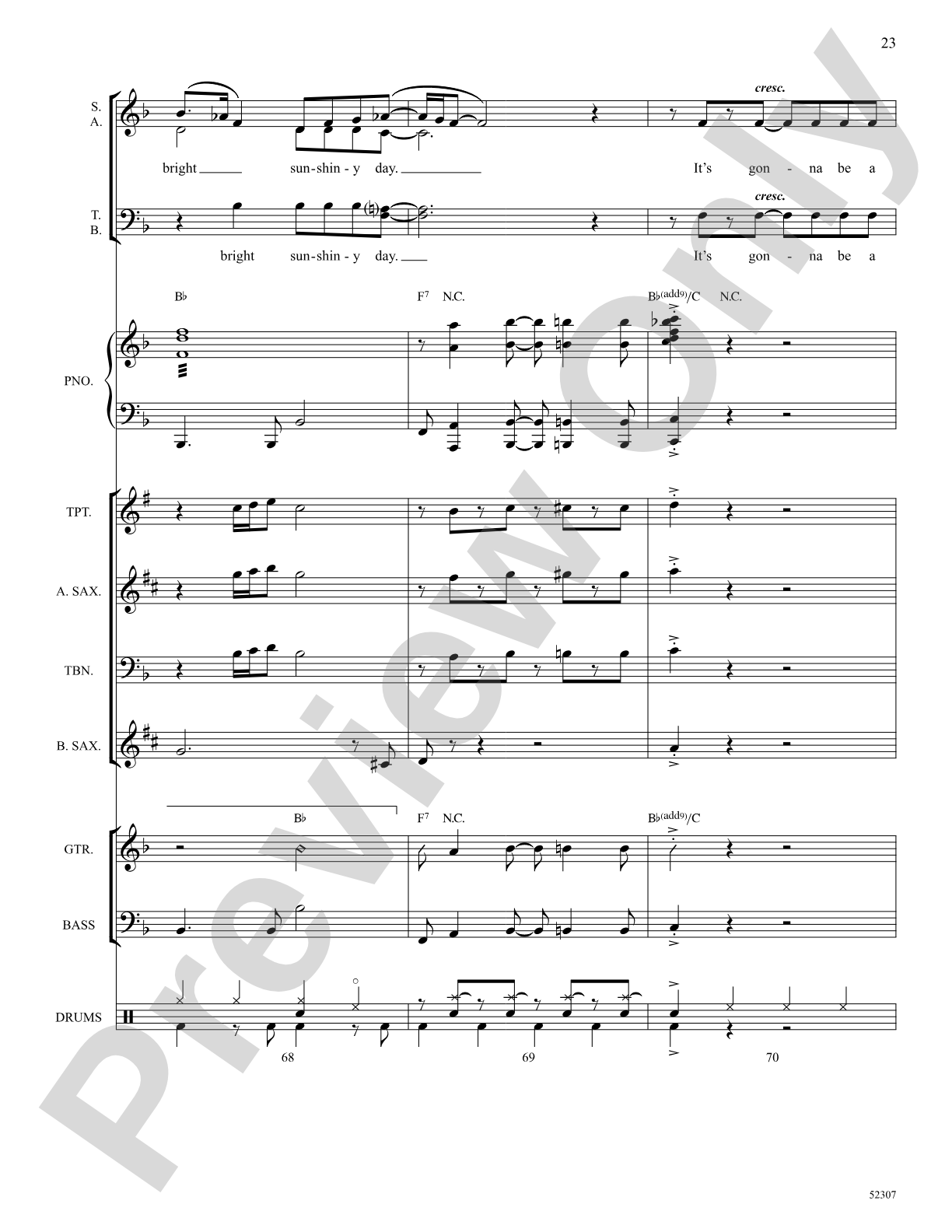 I Can See Clearly Now: Choral SoundPax Digital Download