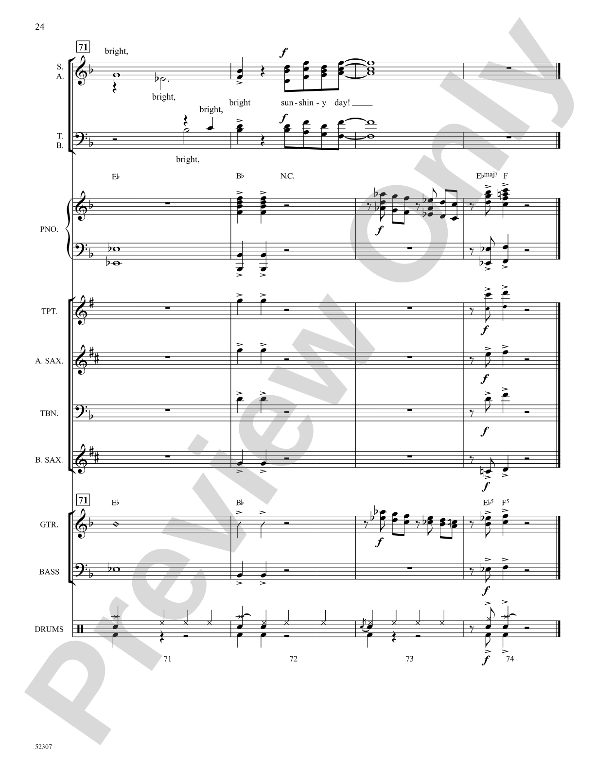 I Can See Clearly Now: Choral SoundPax Digital Download