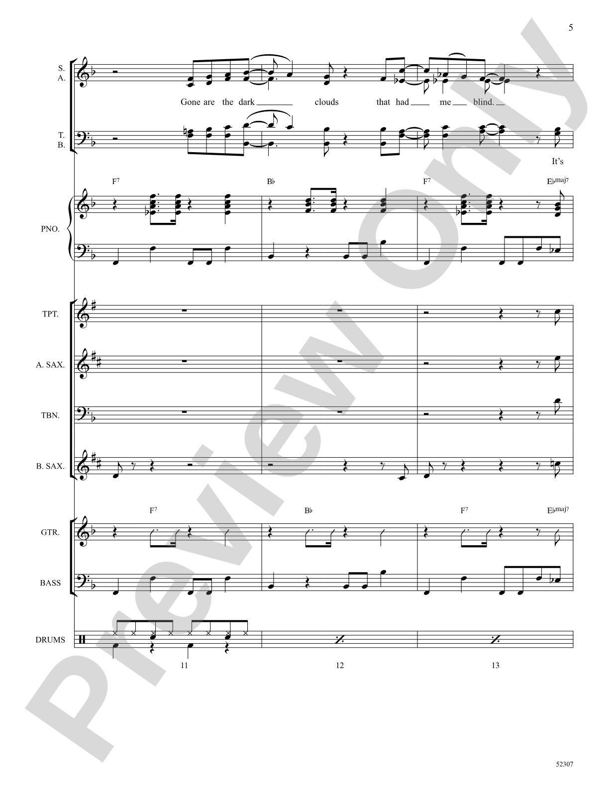I Can See Clearly Now: Choral SoundPax Digital Download