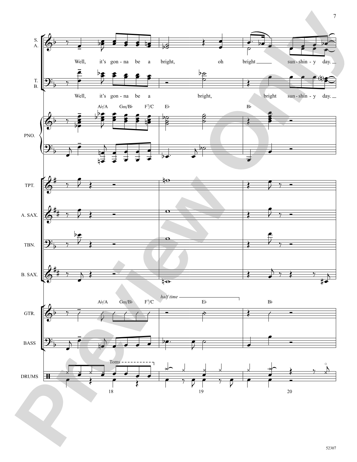 I Can See Clearly Now: Choral SoundPax Digital Download