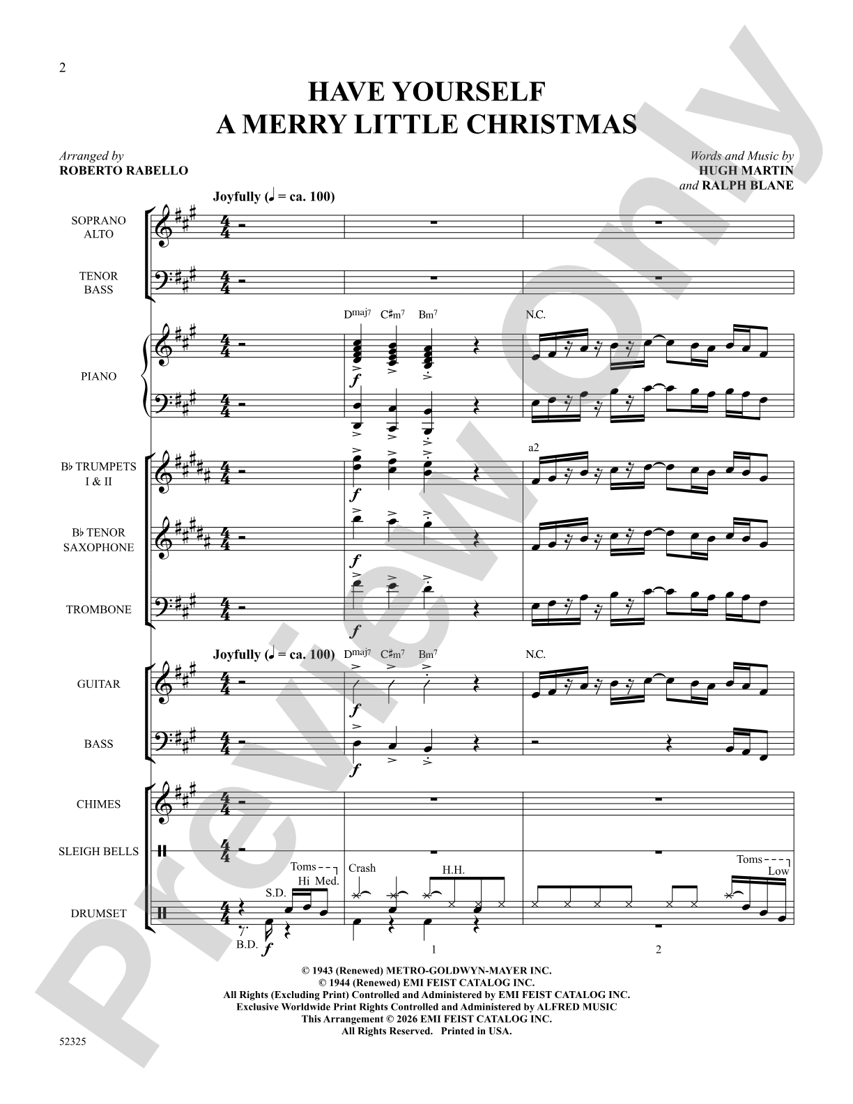 Have Yourself a Merry Little Christmas: Choral SoundPax Digital Download
