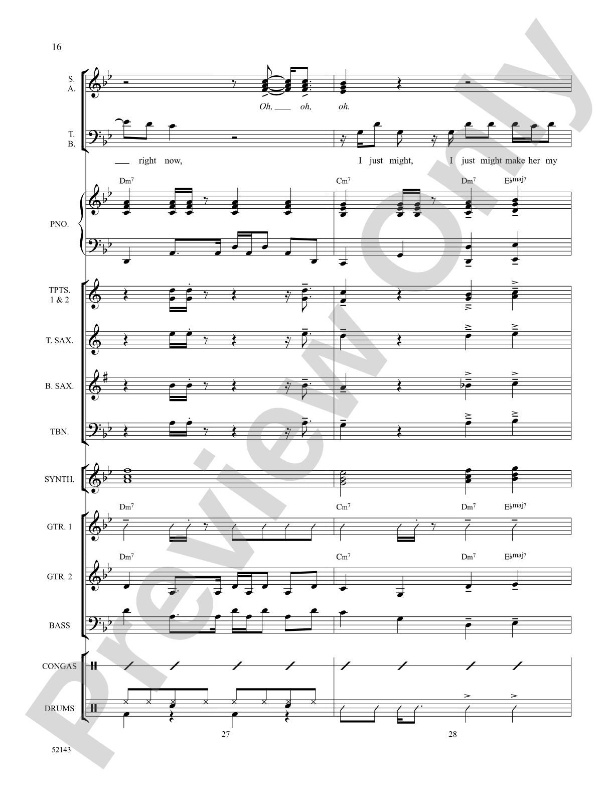 I Just Might: Choral SoundPax Digital Download