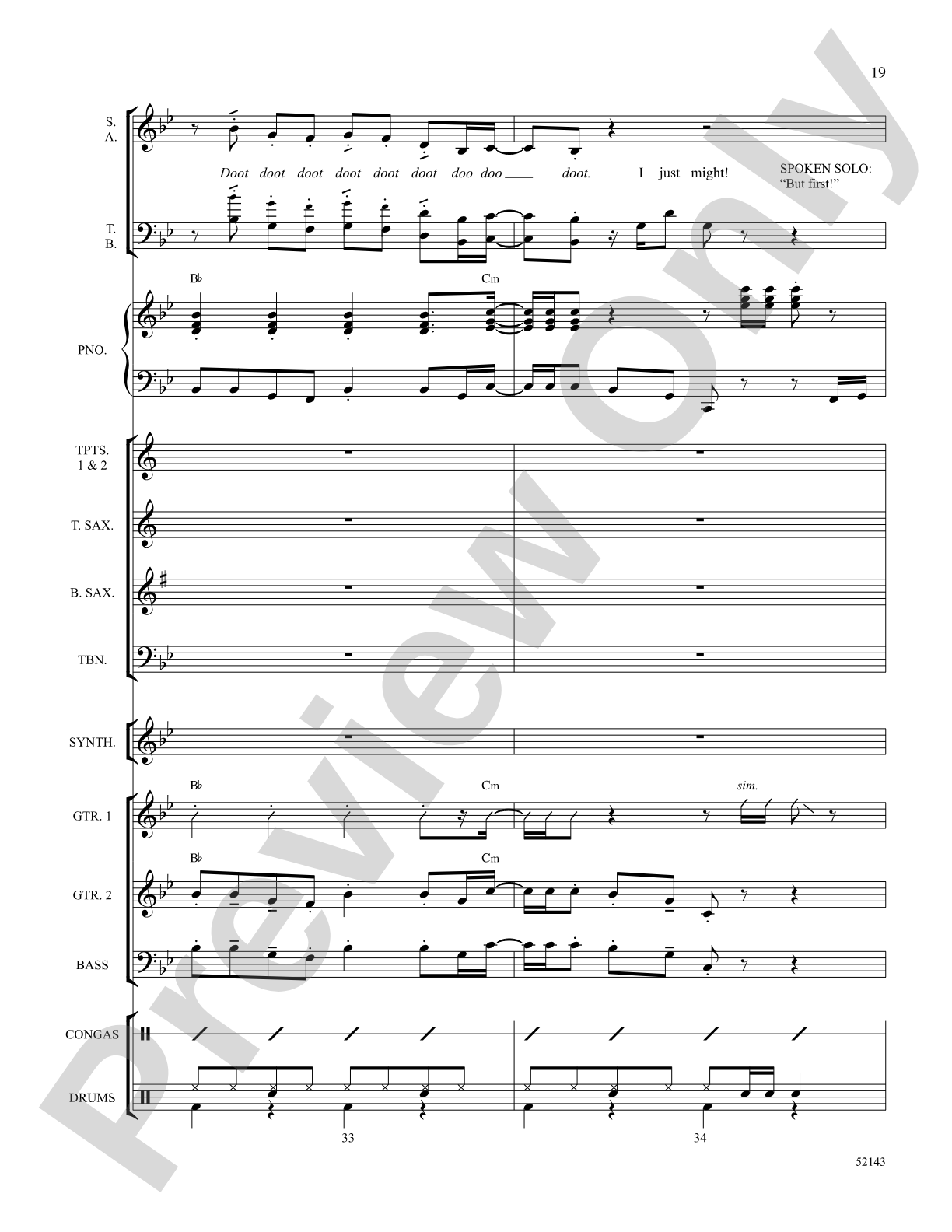 I Just Might: Choral SoundPax Digital Download