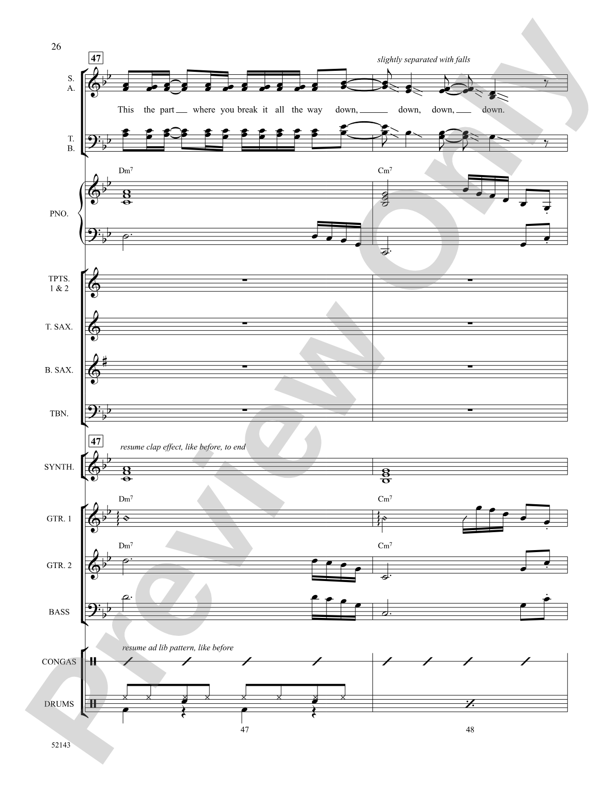 I Just Might: Choral SoundPax Digital Download